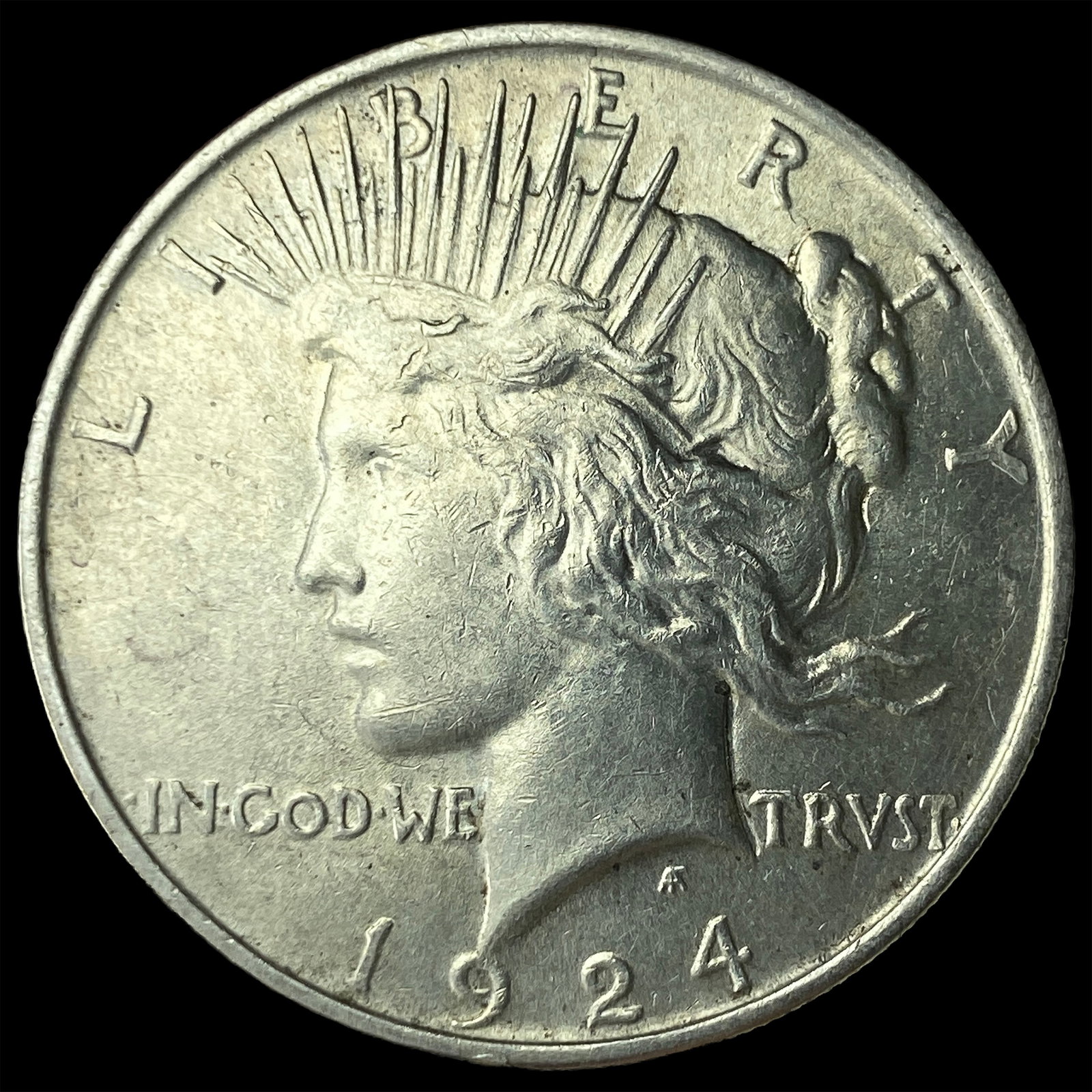 1924 Peace Silver Dollar UNCIRCULATED (1 of 2)