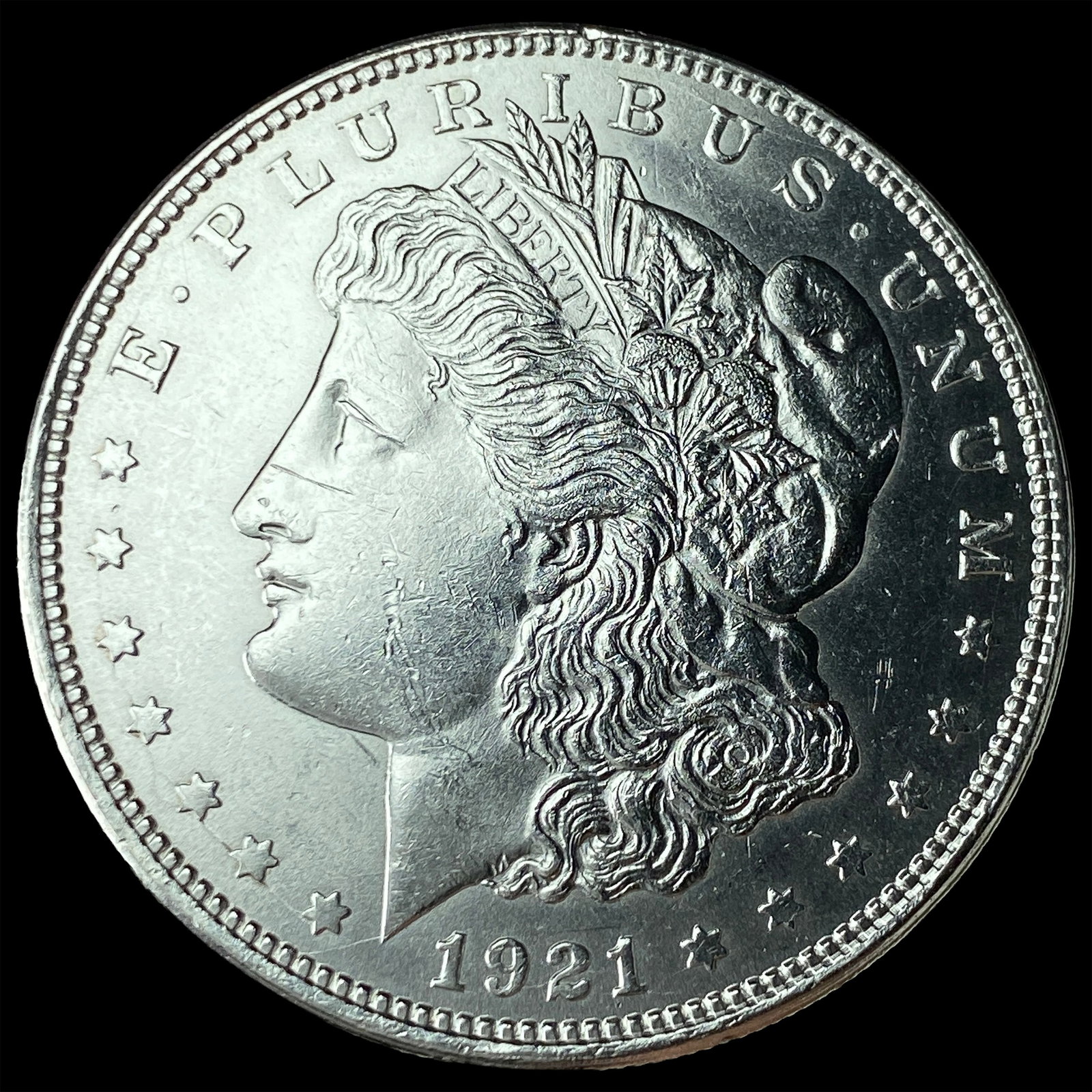 1921-D Silver Morgan Dollar UNCIRCULATED