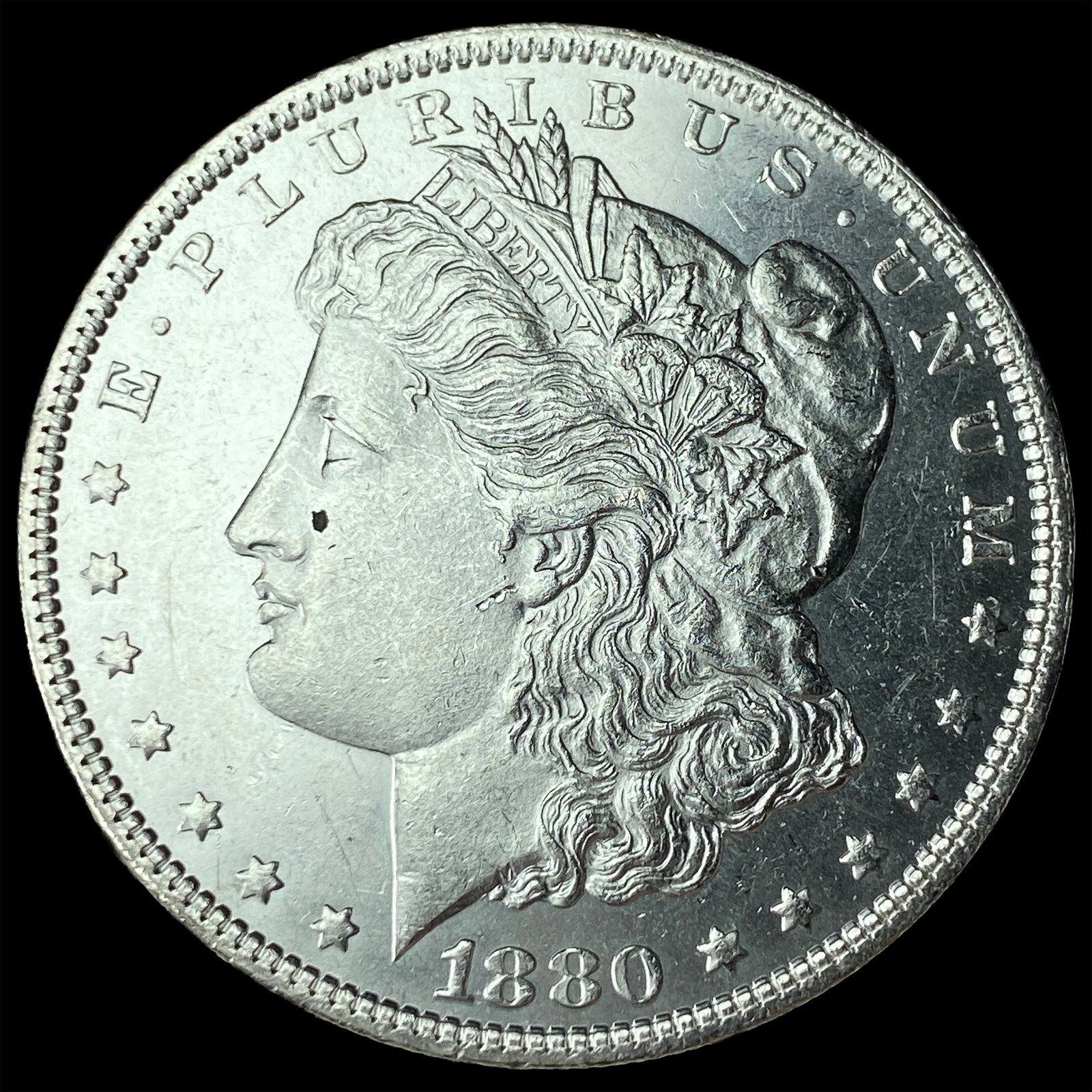 1880 PL Morgan Silver Dollar UNCIRCULATED (1 of 2)