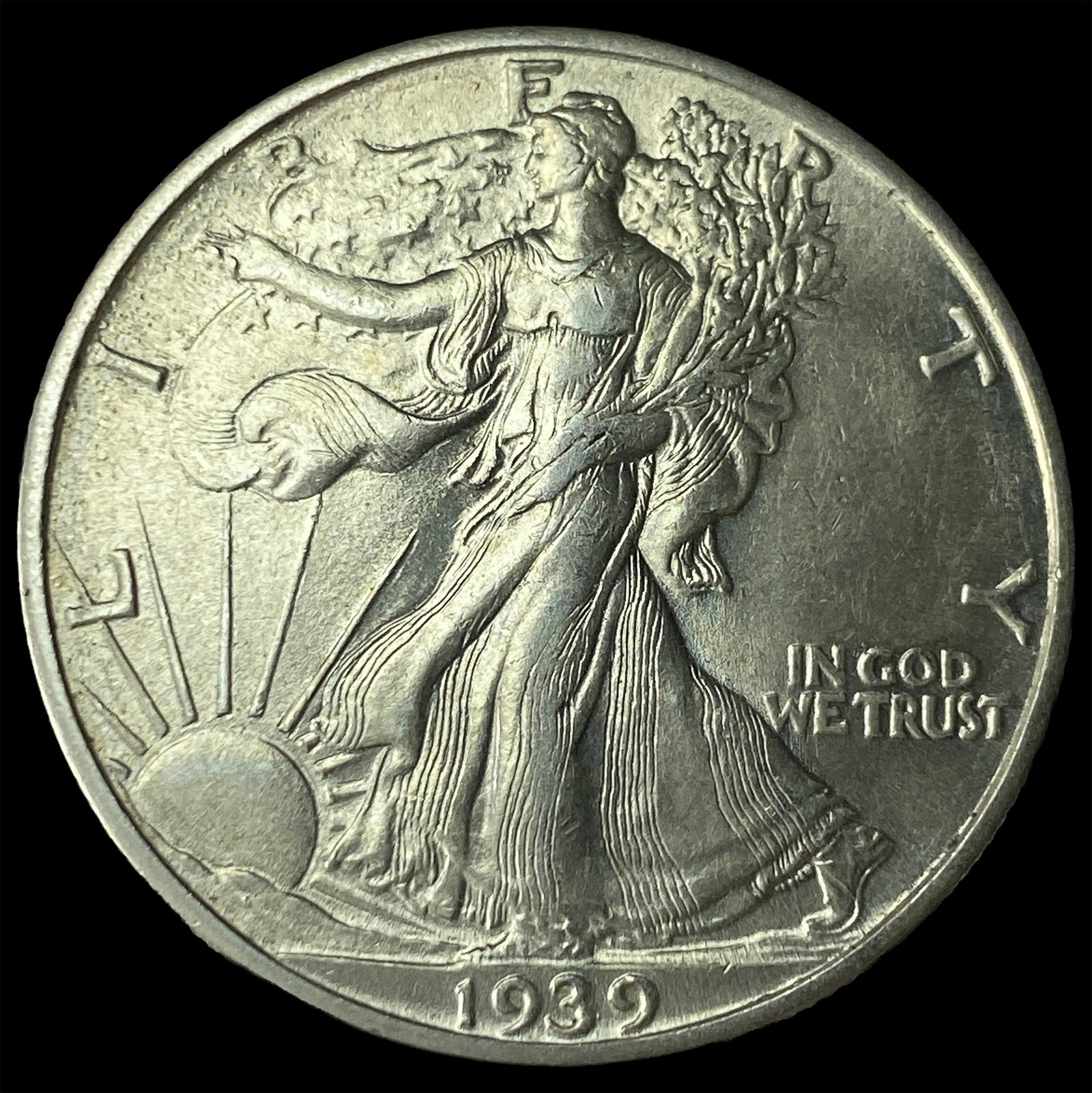 1939 Walking Liberty Half Dollar CHOICE BU (1 of 2)