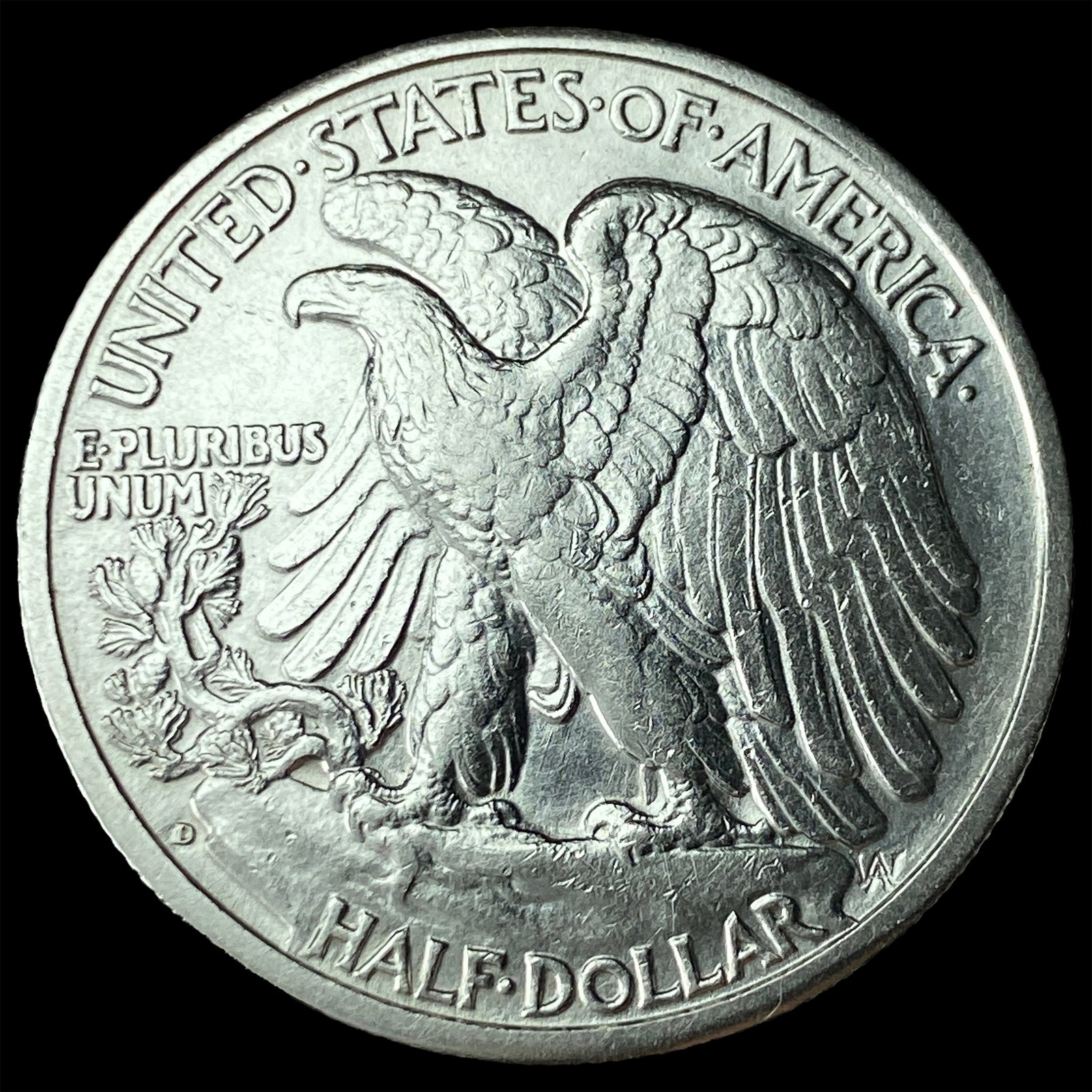 1941-D Silver Half Dollar UNCIRCULATED - 2