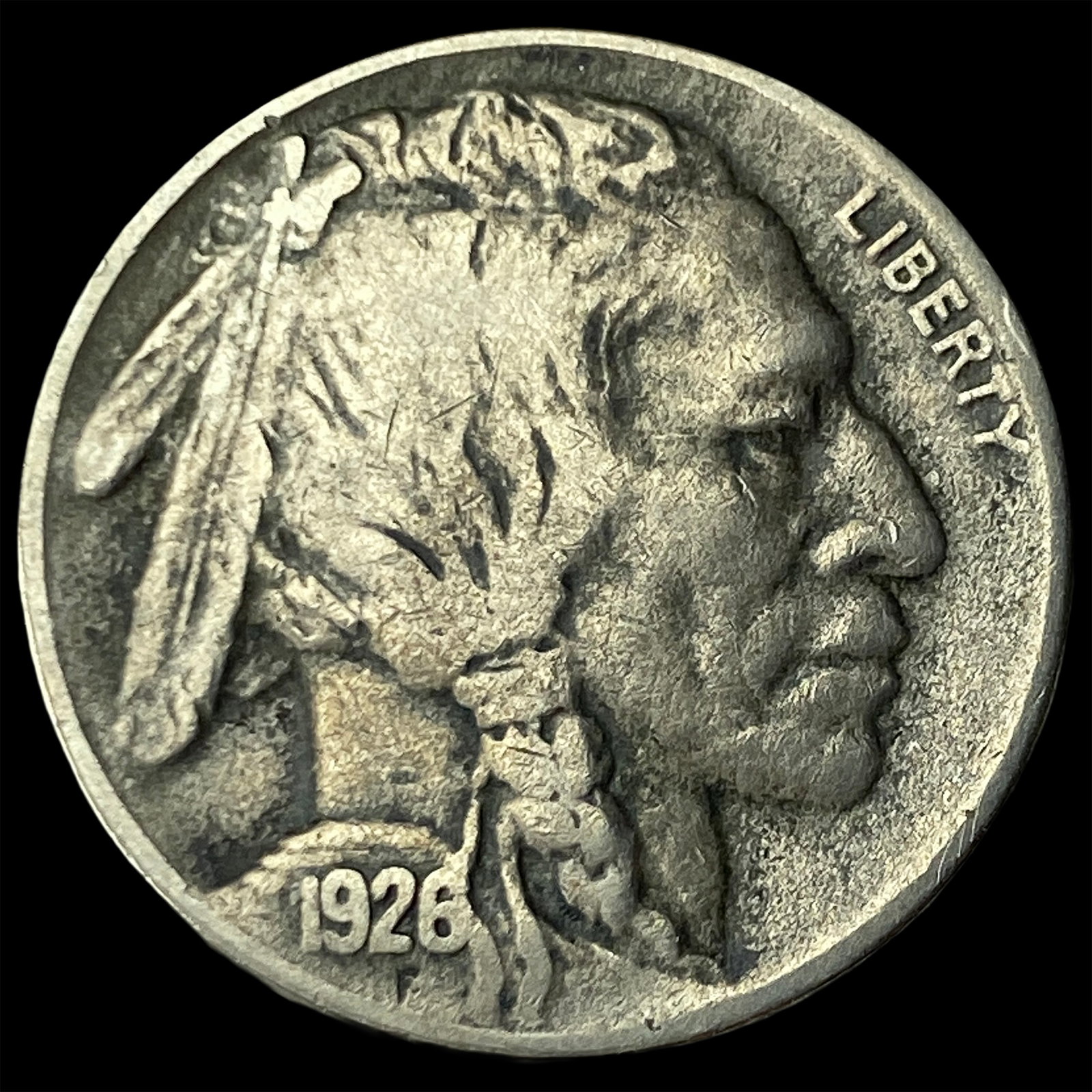 1926-S Buffalo Nickel NEARLY UNCIRCULATED: 1926-S Buffalo Nickel NEARLY UNCIRCULATED