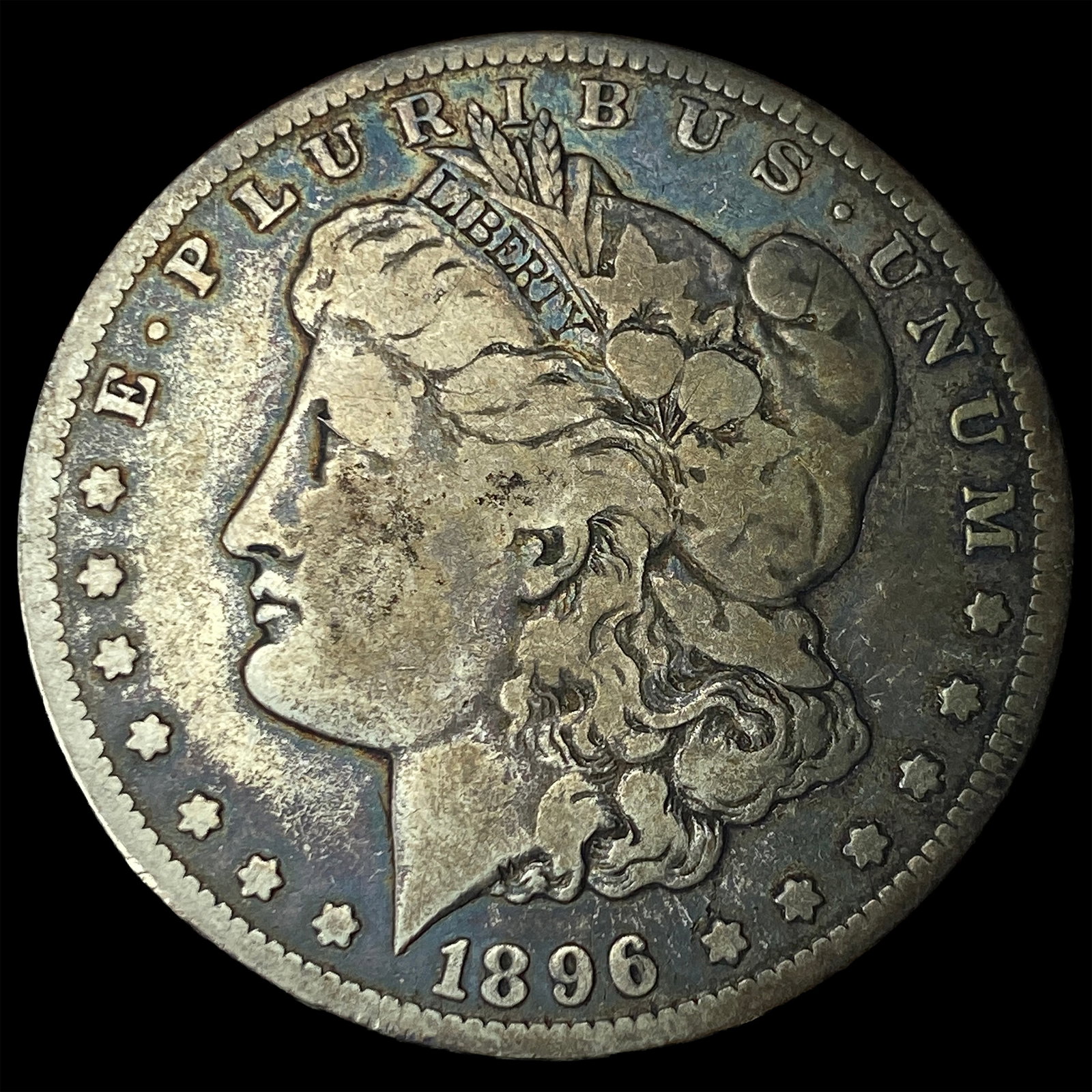 1896-S Silver Morgan Dollar NEARLY UNCIRCULATED