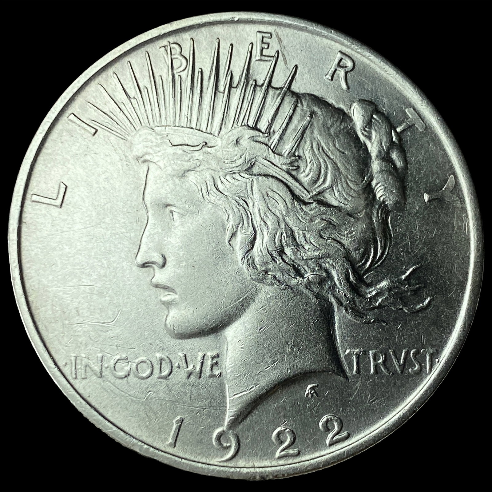 1922 Silver Peace Dollar UNCIRCULATED (1 of 2)