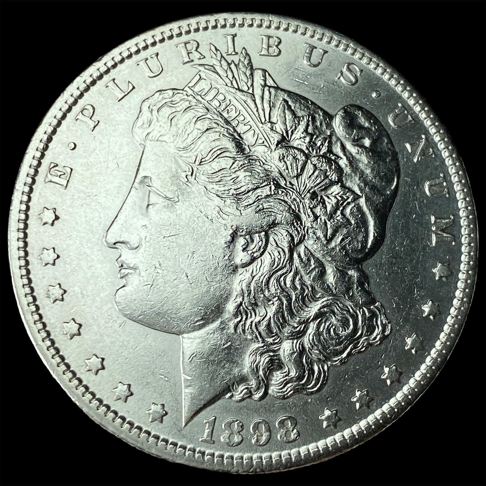 1898-S Silver Morgan Dollar CHOICE AU (1 of 2)