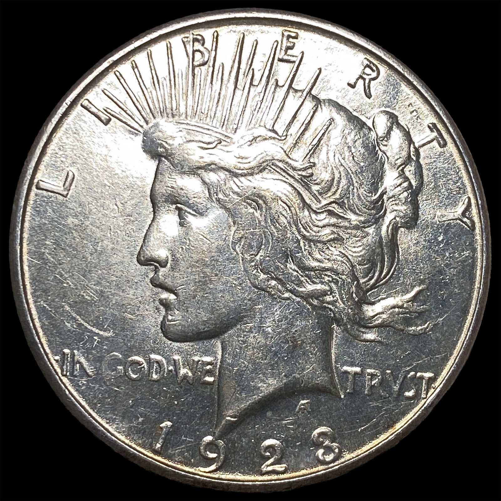 1923 Silver Peace Dollar GEM BU (1 of 2)