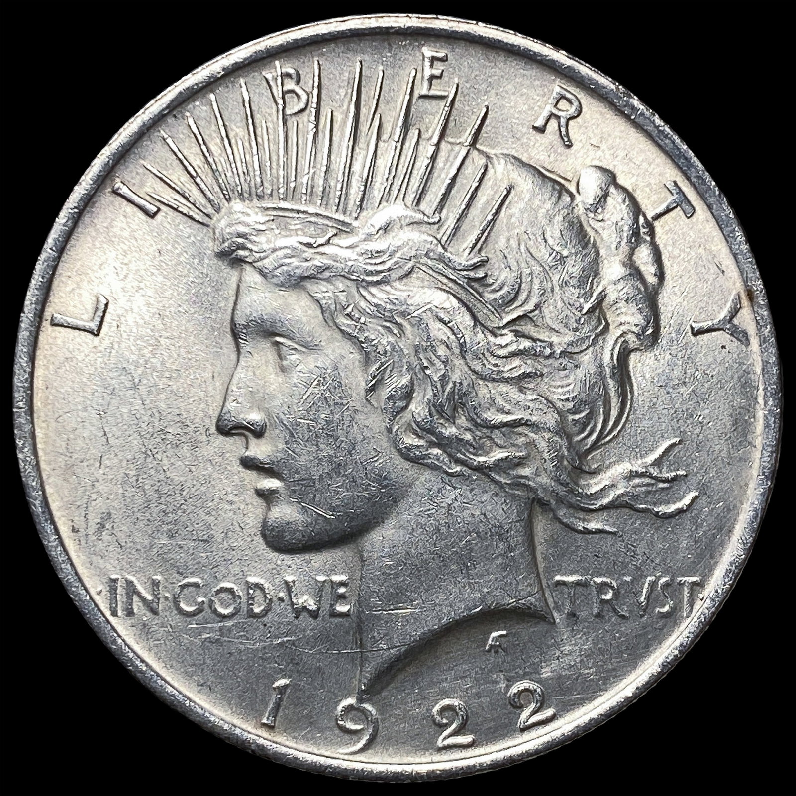 1922 Silver Peace Dollar UNCIRCULATED (1 of 2)