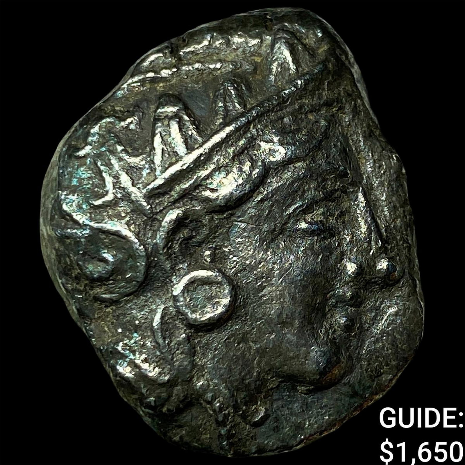 Attica, Athens 393-294 AD Silver Tetradrachm