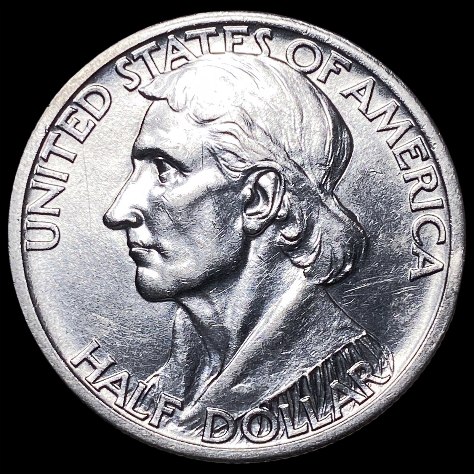 1935 Daniel Boone Bicentennial Half Dollar GEM BU (1 of 2)
