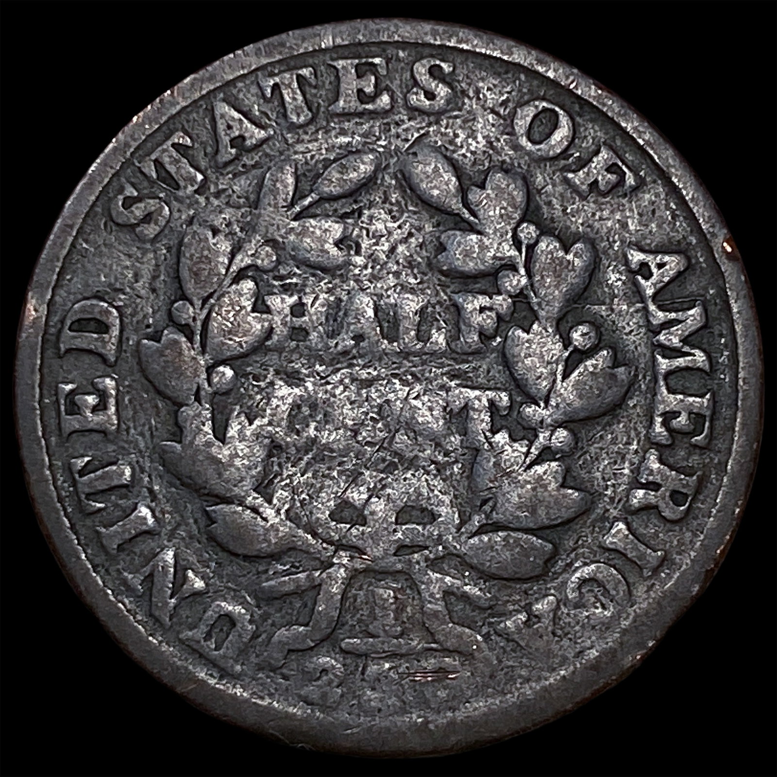 1803 Draped Bust Half Cent LIGHTLY CIRCULATED - 2