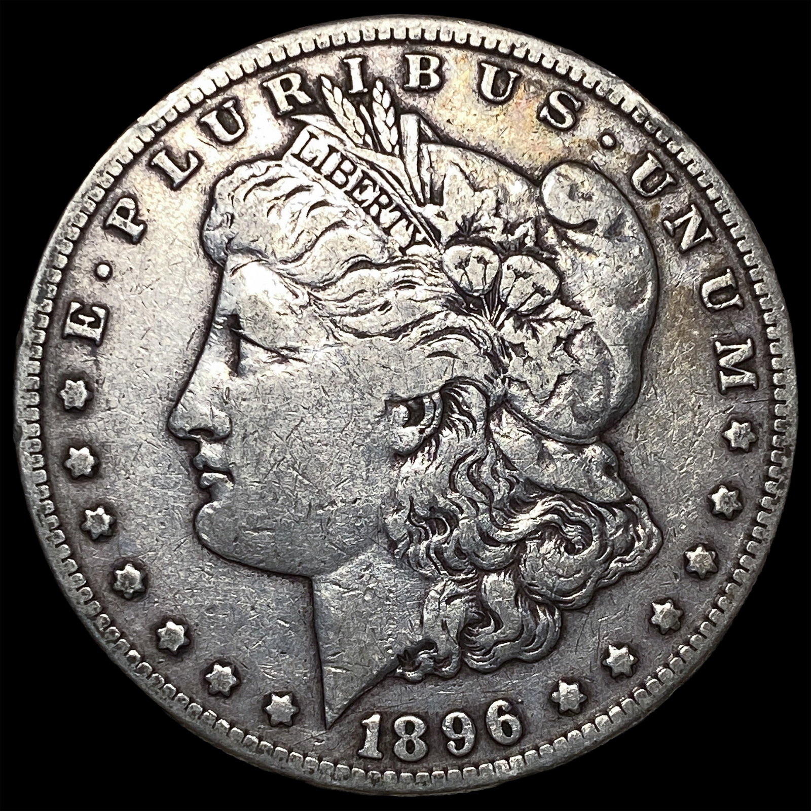 1896-S Silver Morgan Dollar NEARLY UNCIRCULATED