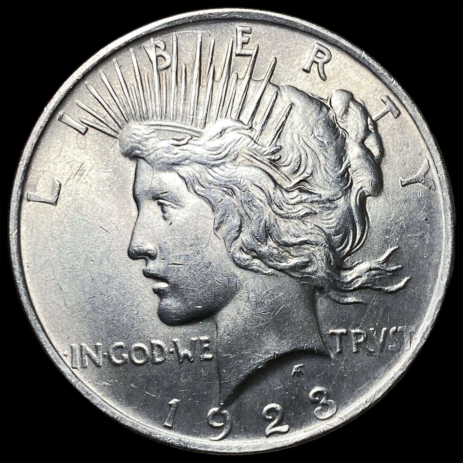 1923 Silver Peace Dollar CHOICE BU