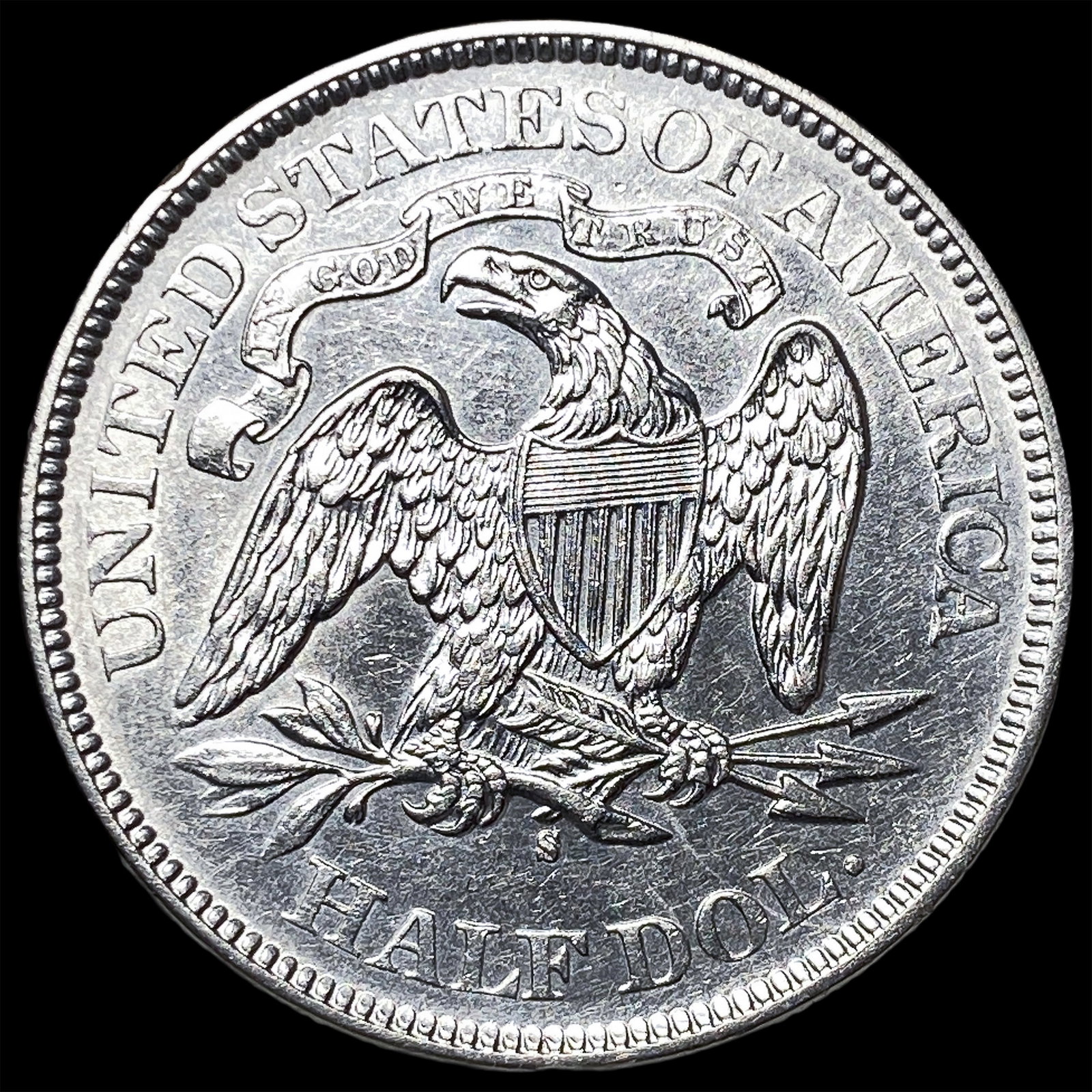 1875-S Silver Half Dollar UNCIRCULATED - 2