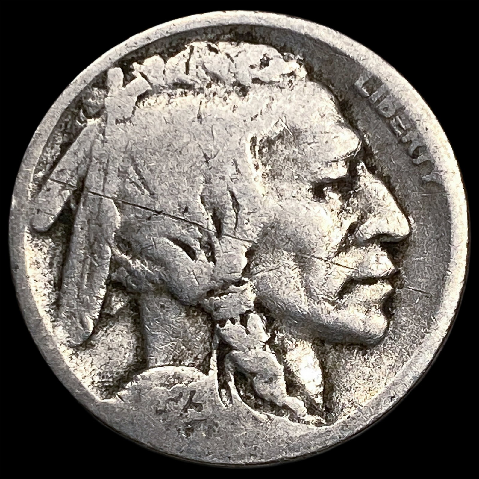 Buffalo Nickel 1913-S Type 2 5Â¢ LIGHTLY CIRCULATED: Buffalo Nickel 1913-S Type 2 5Â¢ LIGHTLY CIRCULATED