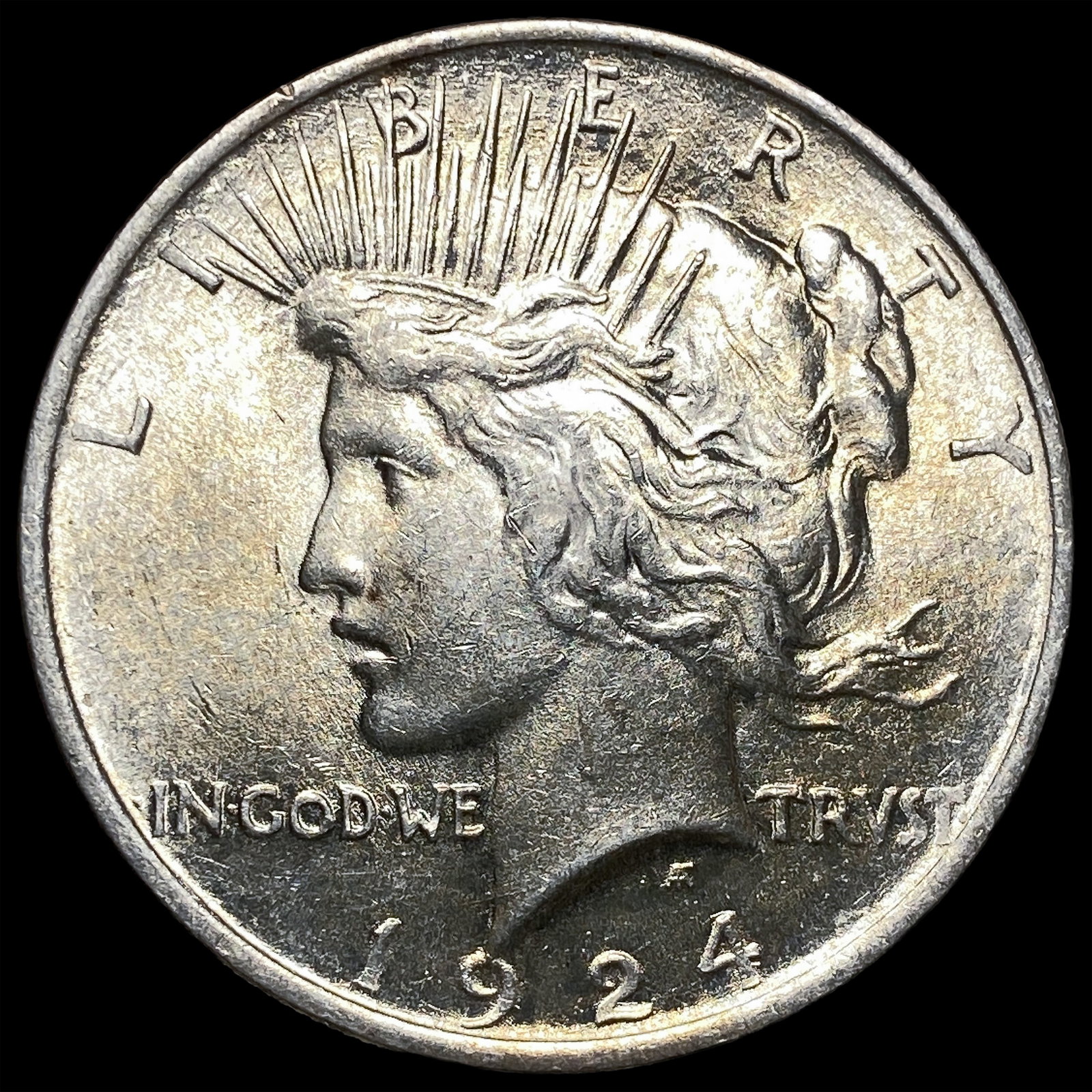1924 Silver Peace Dollar UNCIRCULATED (1 of 2)
