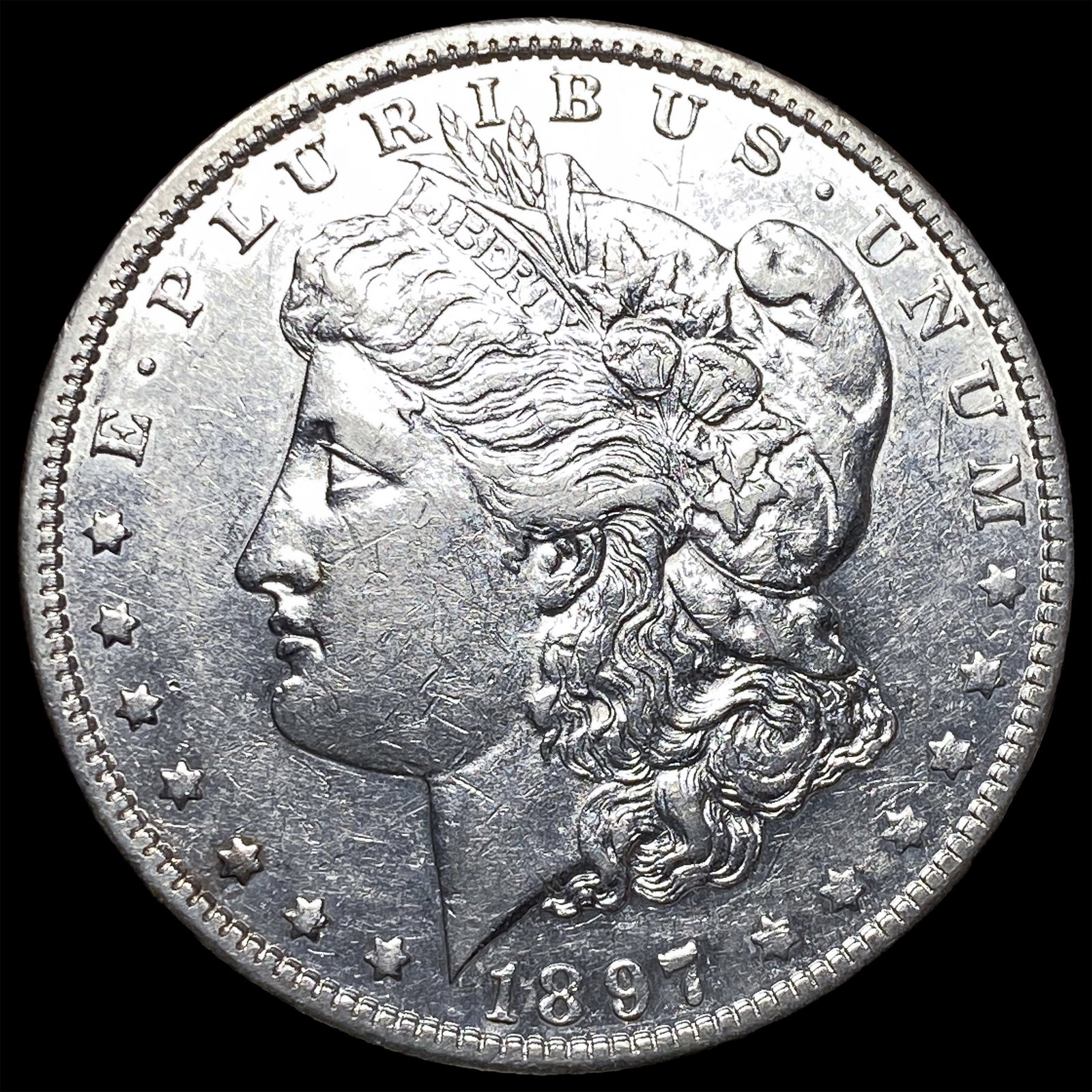 1897-O Silver Morgan Dollar CHOICE AU