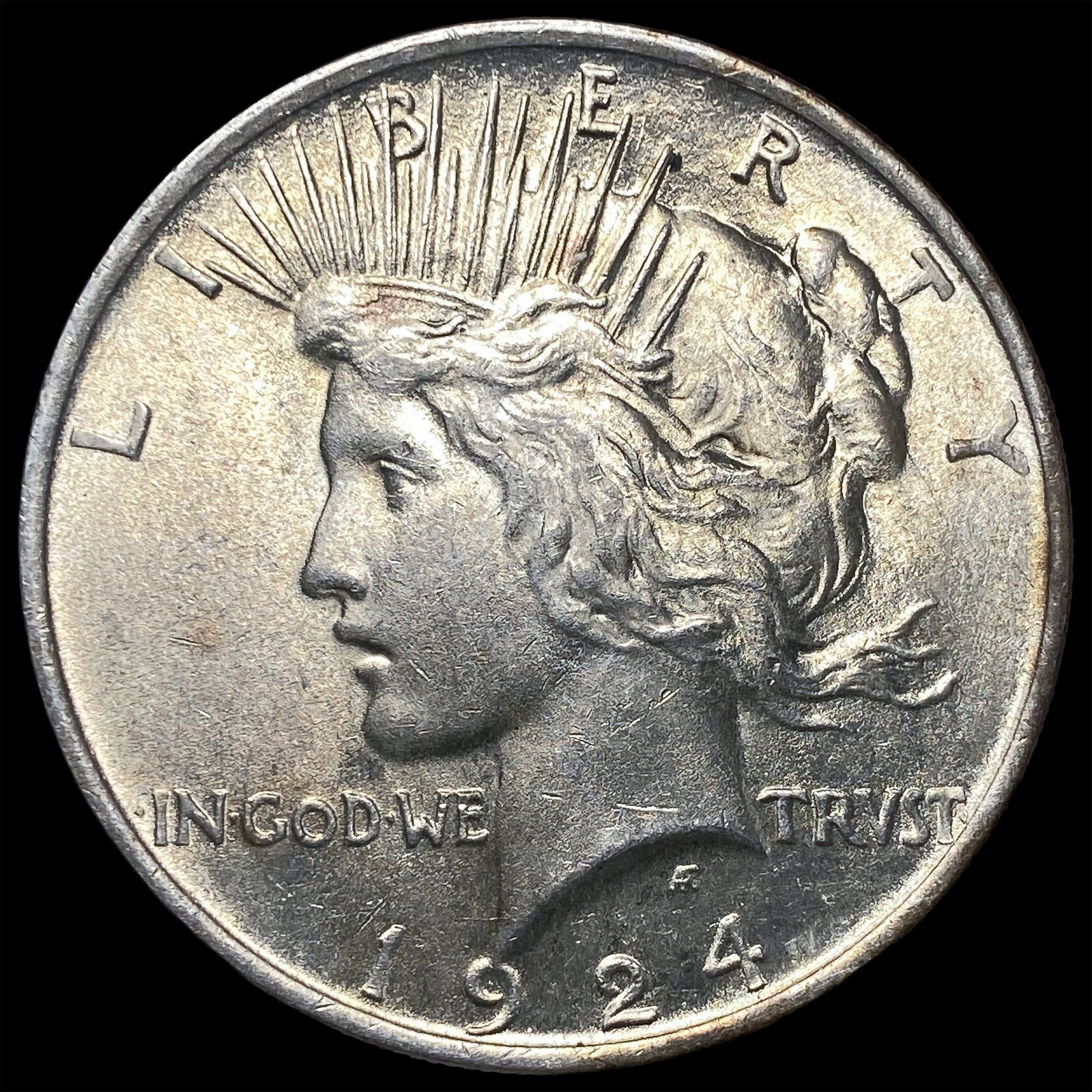 1924 Peace Silver Dollar CHOICE BU