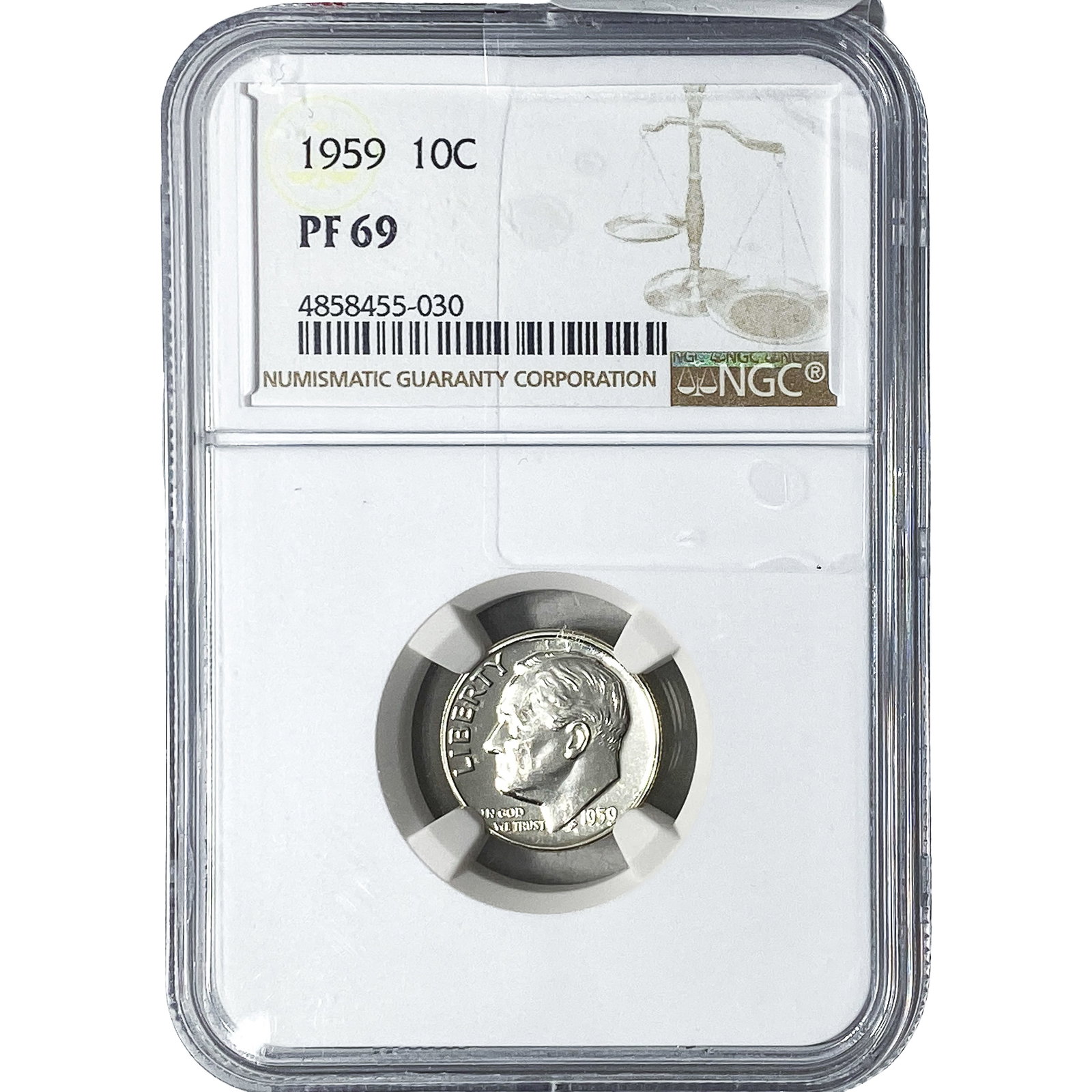 1959 Roosevelt Dime NGC PF69 (1 of 2)