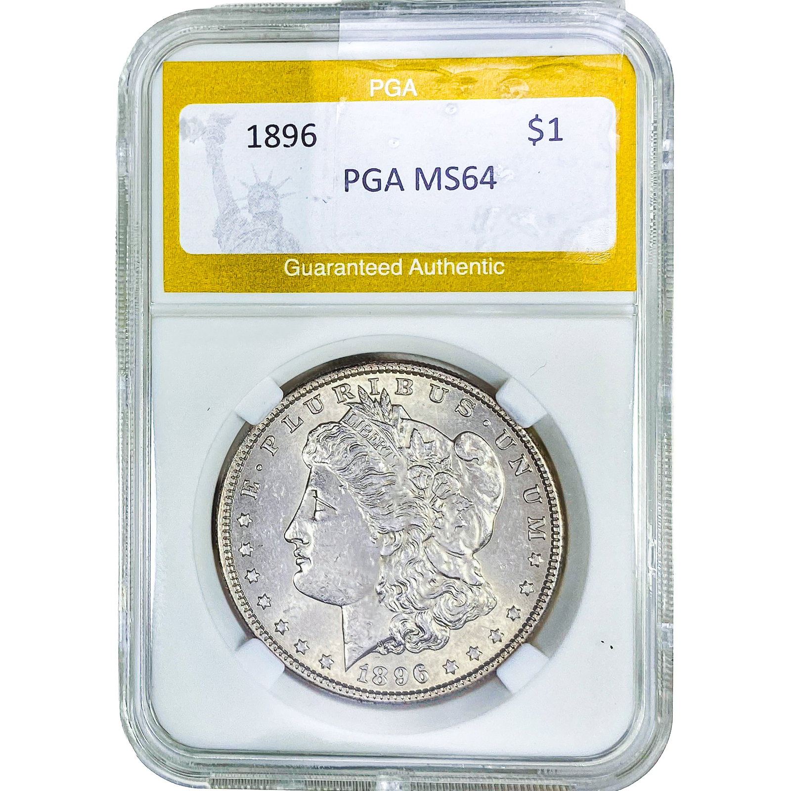 1896 Morgan Silver Dollar PGA MS64