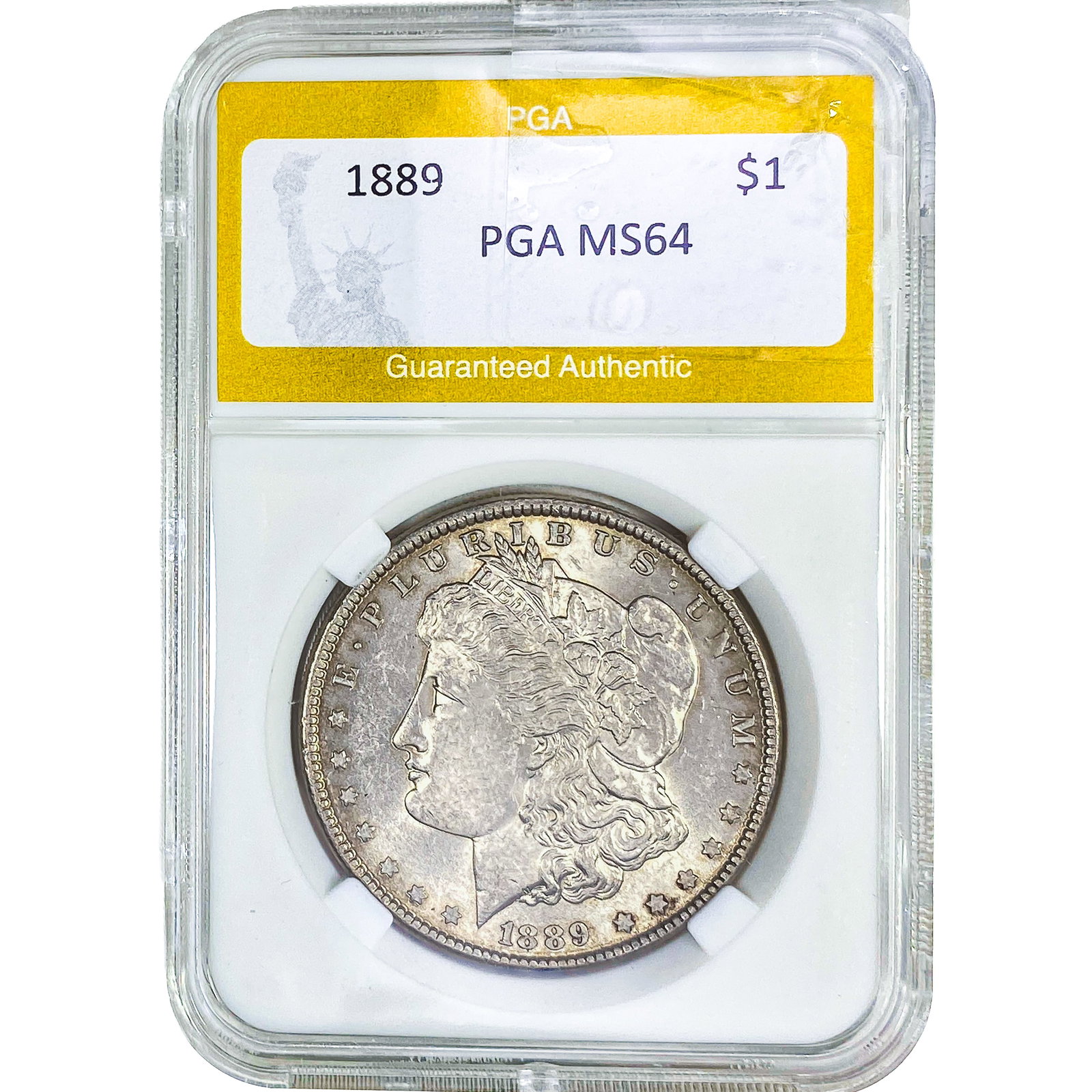 1889 Morgan Silver Dollar PGA MS64