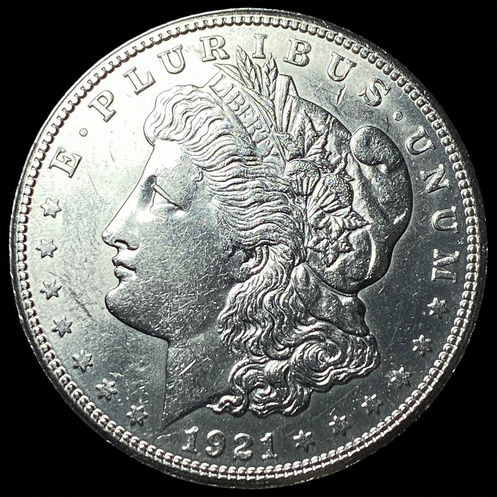 1921-S Silver Morgan Dollar UNCIRCULATED: 1921-S Silver Morgan Dollar UNCIRCULATED