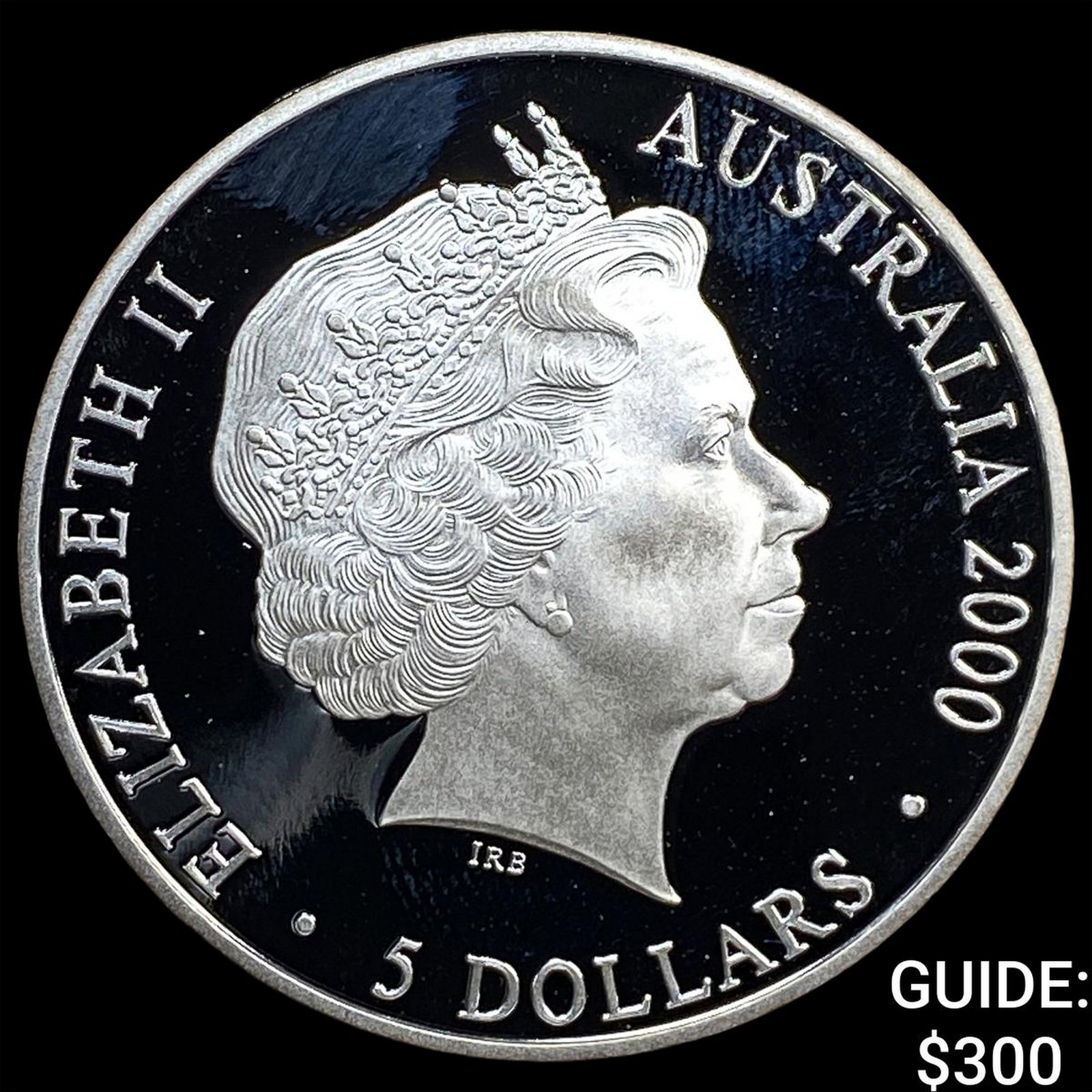 2000 Austrailia Silver $5 Proof 1.0161oz ASW: 2000 Austrailia Silver $5 Proof 1.0161oz ASW
