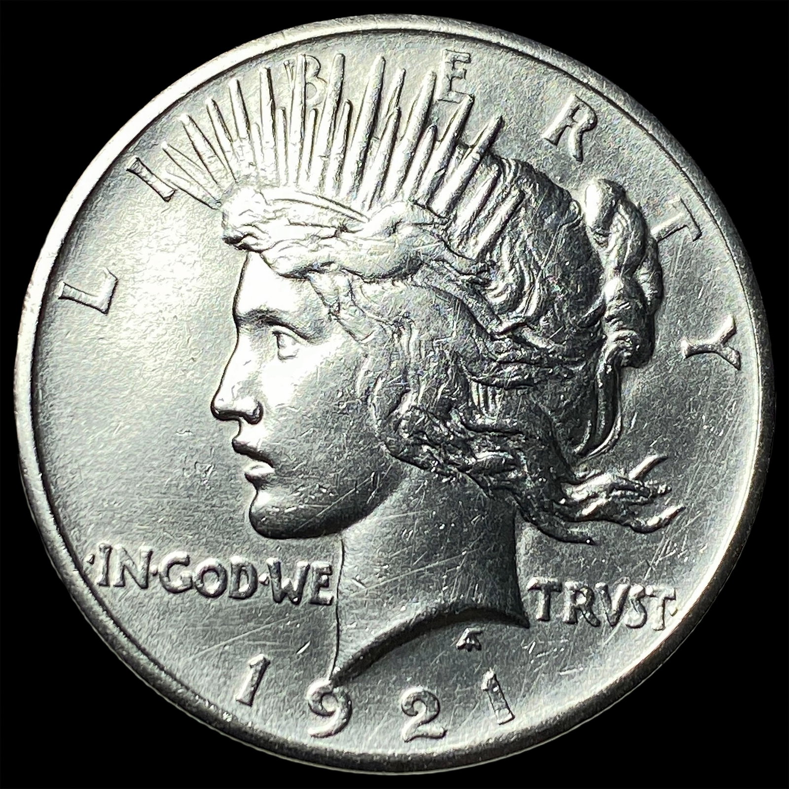 1921 Silver Peace Dollar UNCIRCULATED: 1921 Silver Peace Dollar UNCIRCULATED