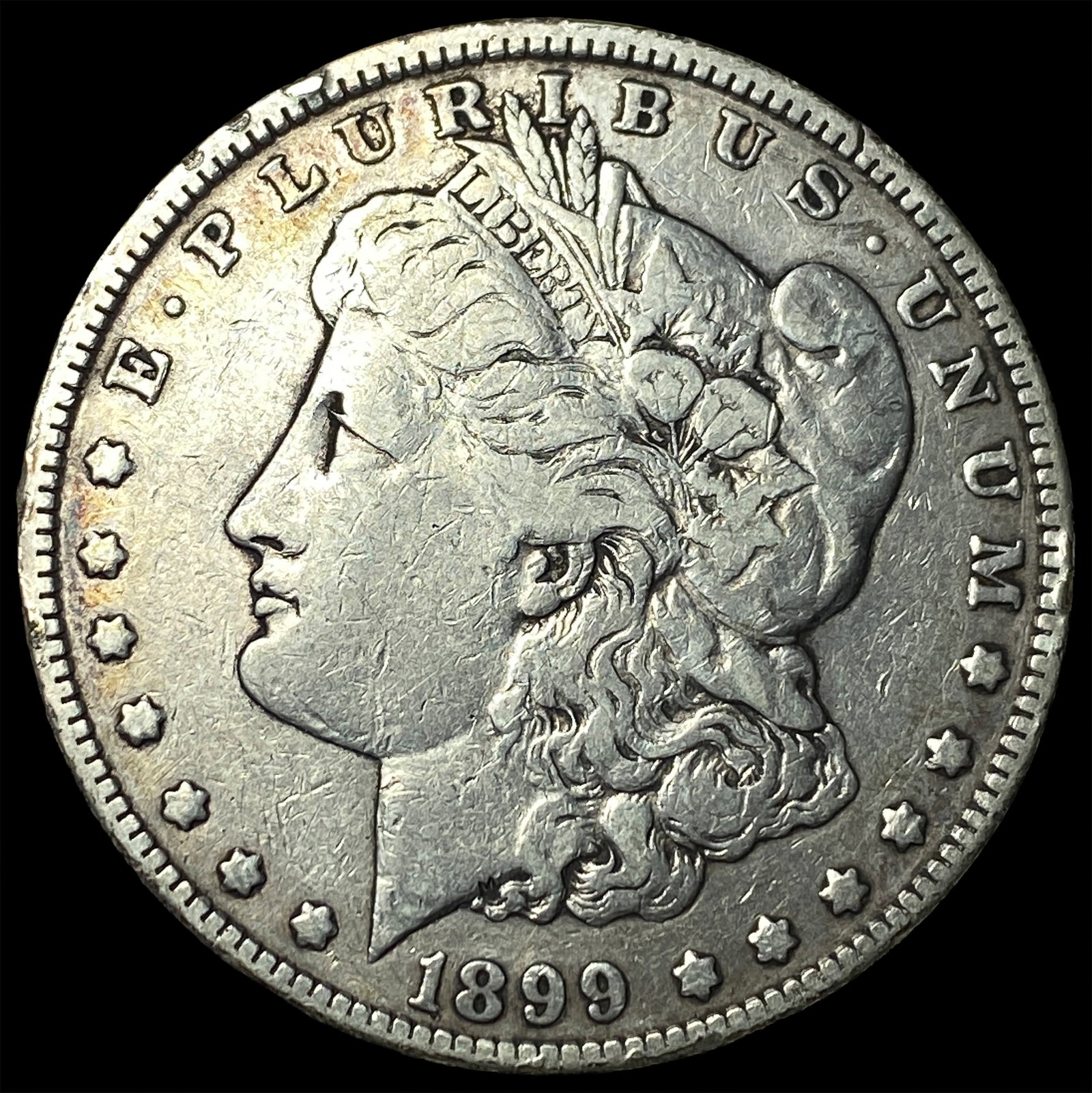 1899 Morgan Silver Dollar NEARLY UNCIRCULATED: 1899 Morgan Silver Dollar NEARLY UNCIRCULATED