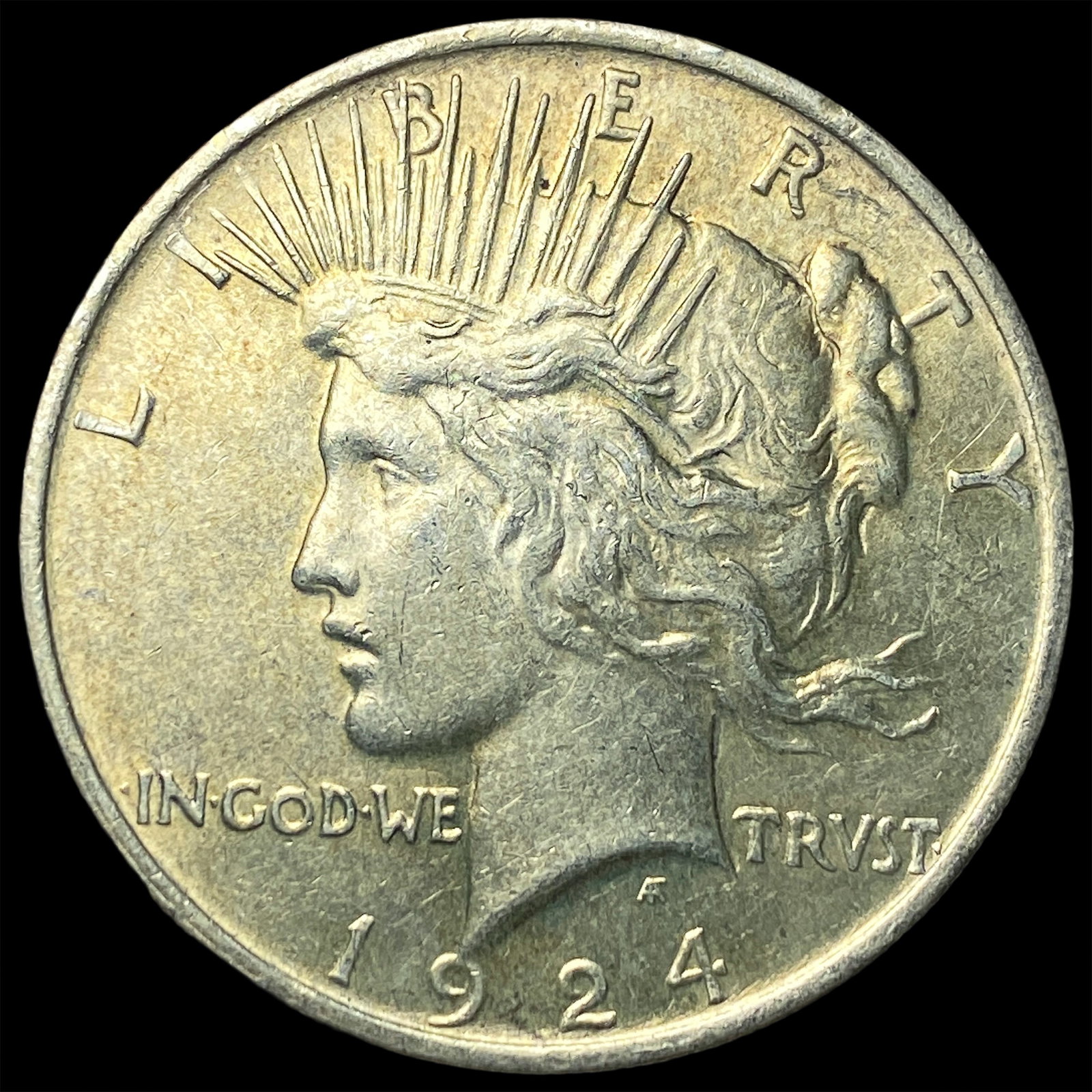 1924 Peace Silver Dollar CHOICE BU: 1924 Peace Silver Dollar CHOICE BU