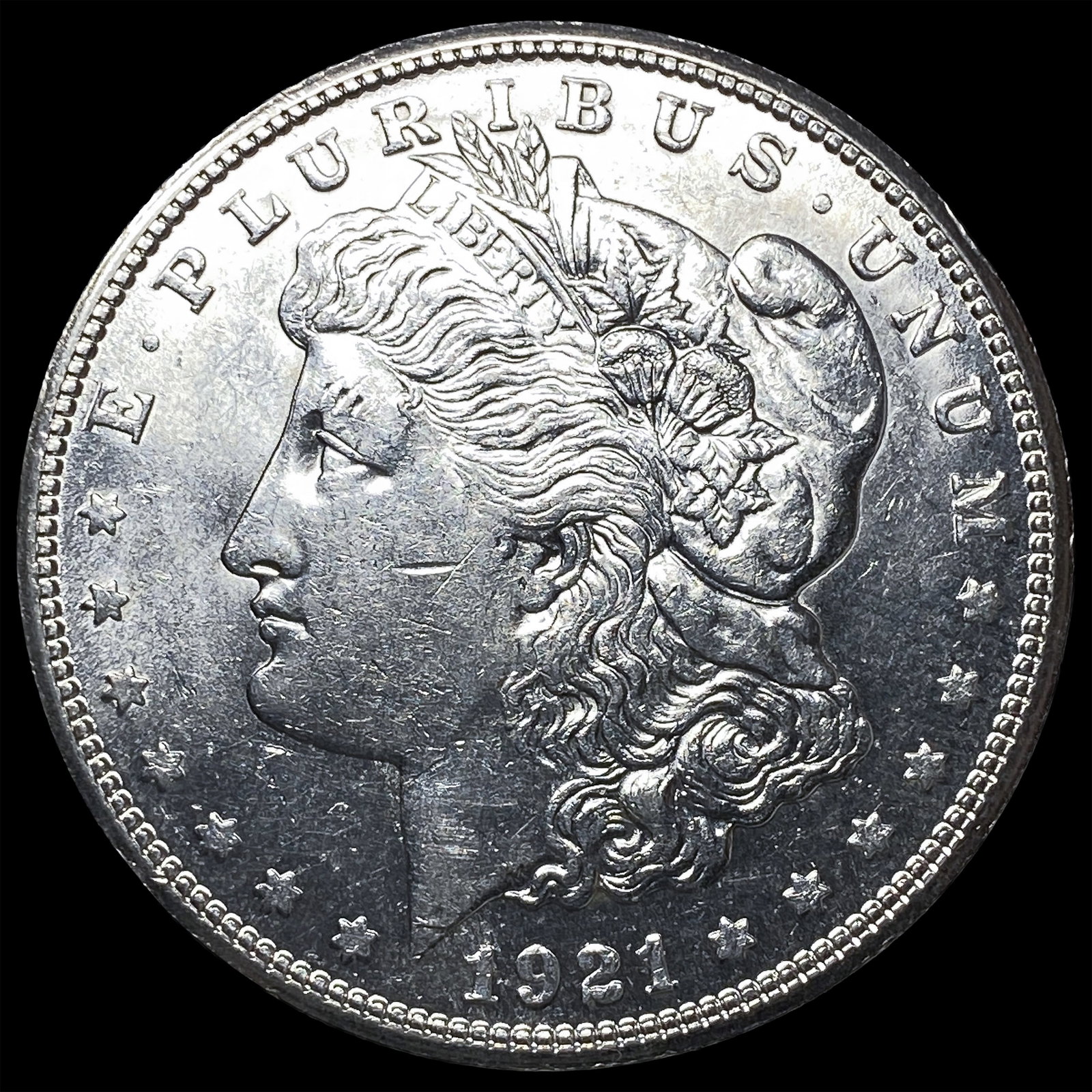 1921-S Silver Morgan Dollar UNCIRCULATED: 1921-S Silver Morgan Dollar UNCIRCULATED