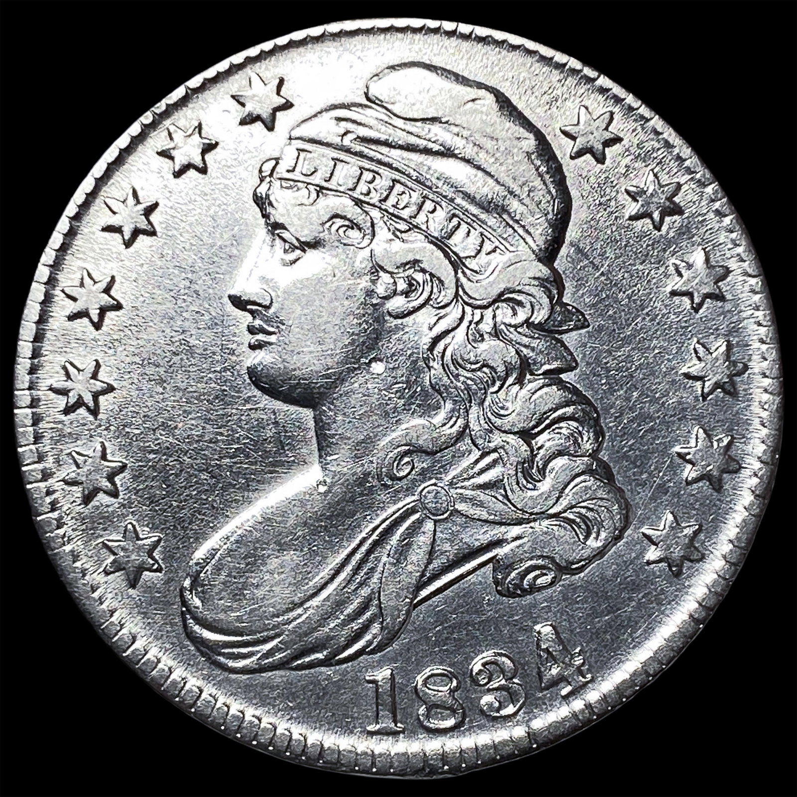 1834 Capped Bust Half Dollar UNCIRCULATED