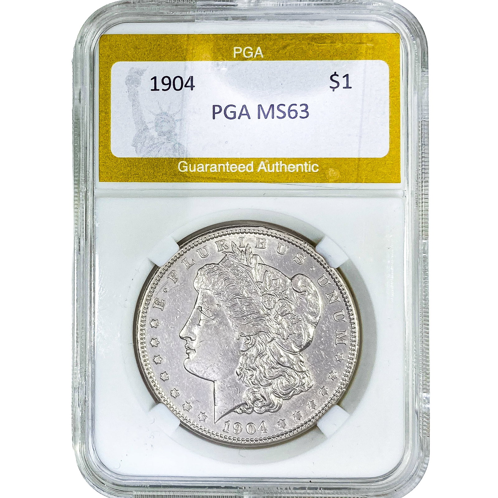 1904 Morgan Silver Dollar PGA MS63