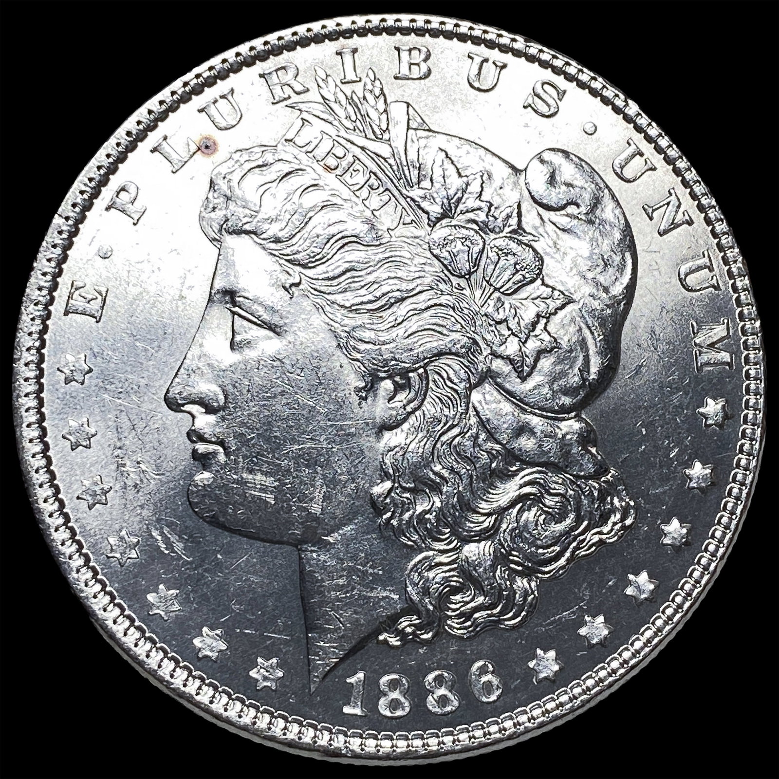1886 Morgan Silver Dollar UNCIRCULATED: 1886 Morgan Silver Dollar UNCIRCULATED