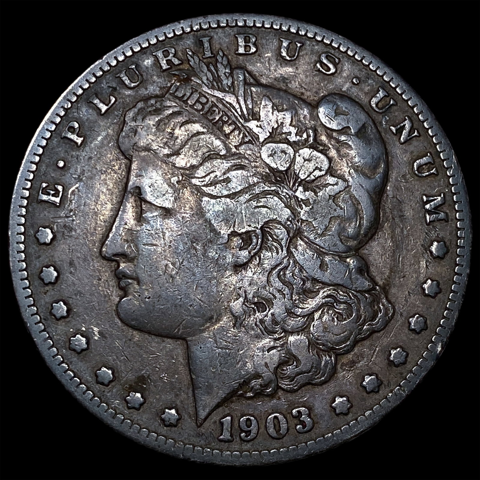 1903-S Silver Morgan Dollar LIGHTLY CIRCULATED: 1903-S Silver Morgan Dollar LIGHTLY CIRCULATED