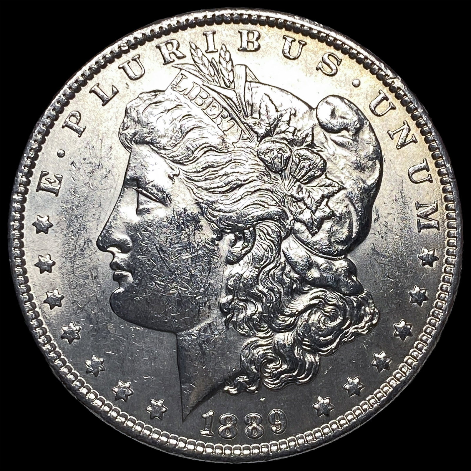 1889 Silver Morgan Dollar UNCIRCULATED: 1889 Silver Morgan Dollar UNCIRCULATED