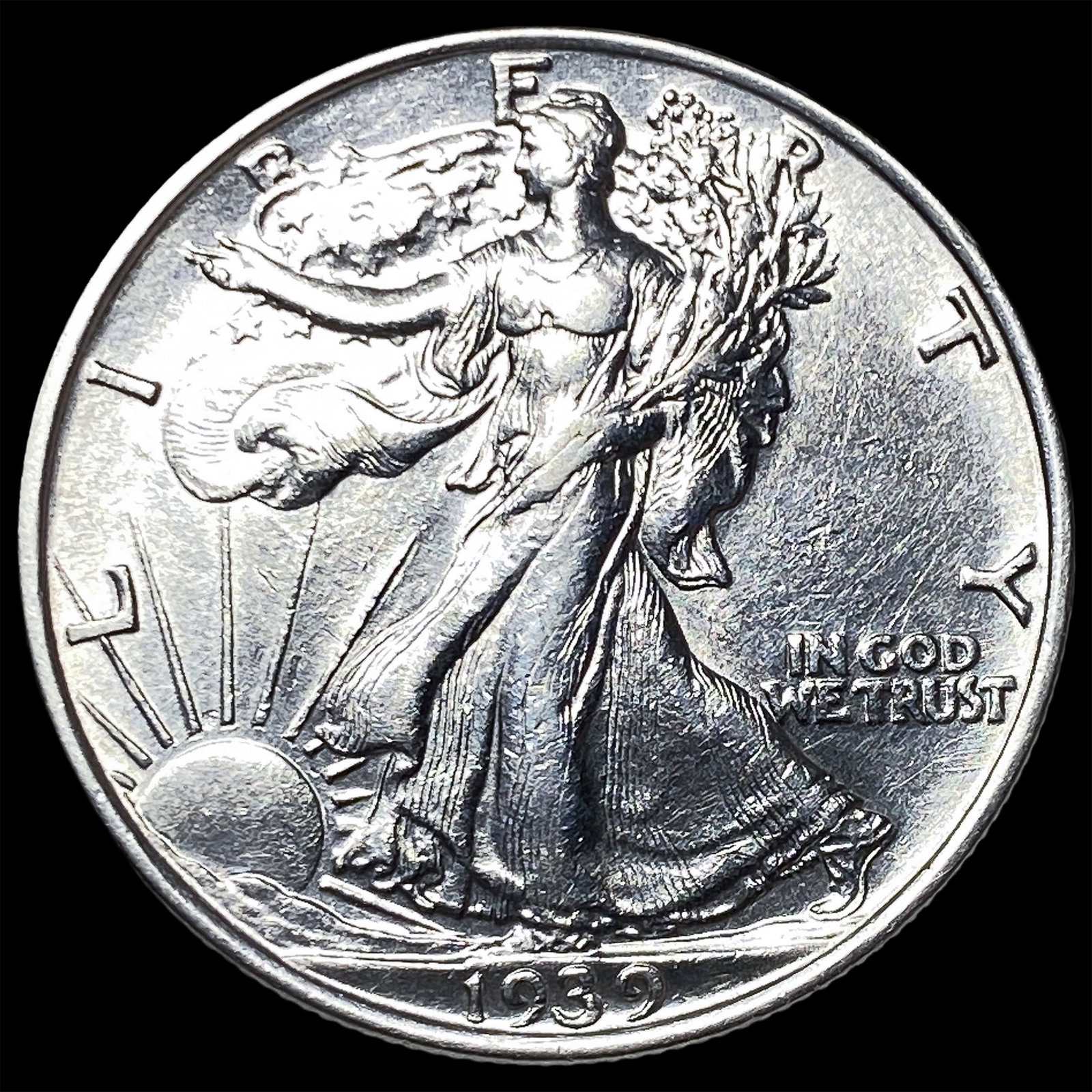1939 Walking Liberty Half Dollar UNCIRCULATED: 1939 Walking Liberty Half Dollar UNCIRCULATED