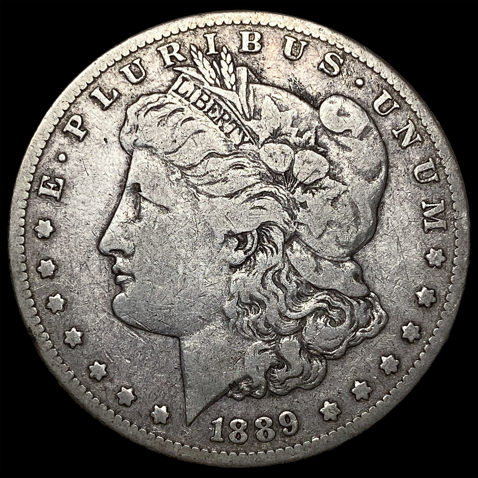 1889 Morgan Silver Dollar LIGHTLY CIRCULATED: 1889 Morgan Silver Dollar LIGHTLY CIRCULATED