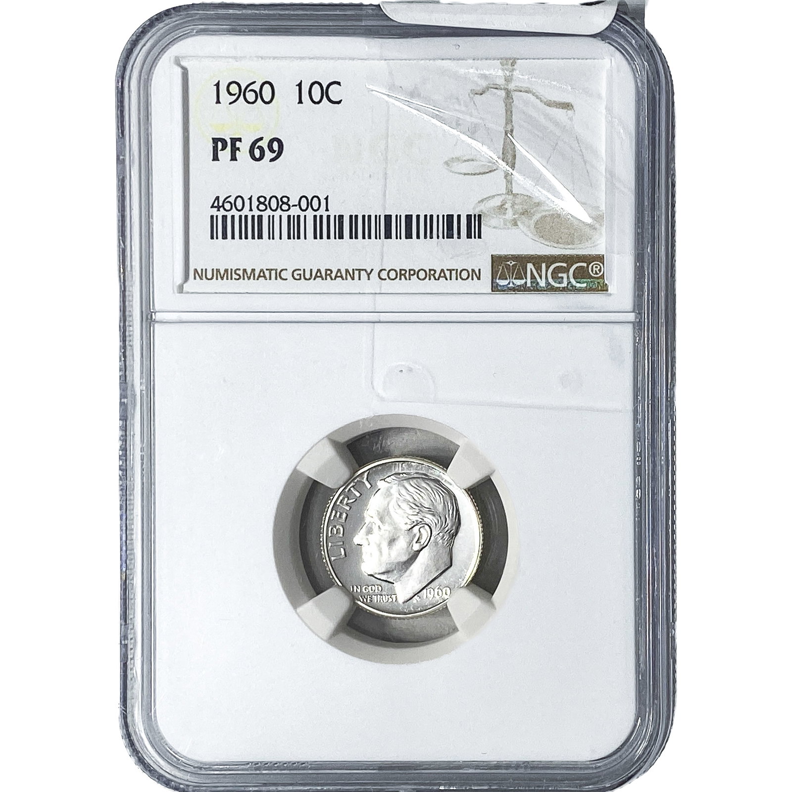1960 Roosevelt Dime NGC PF69 (1 of 2)