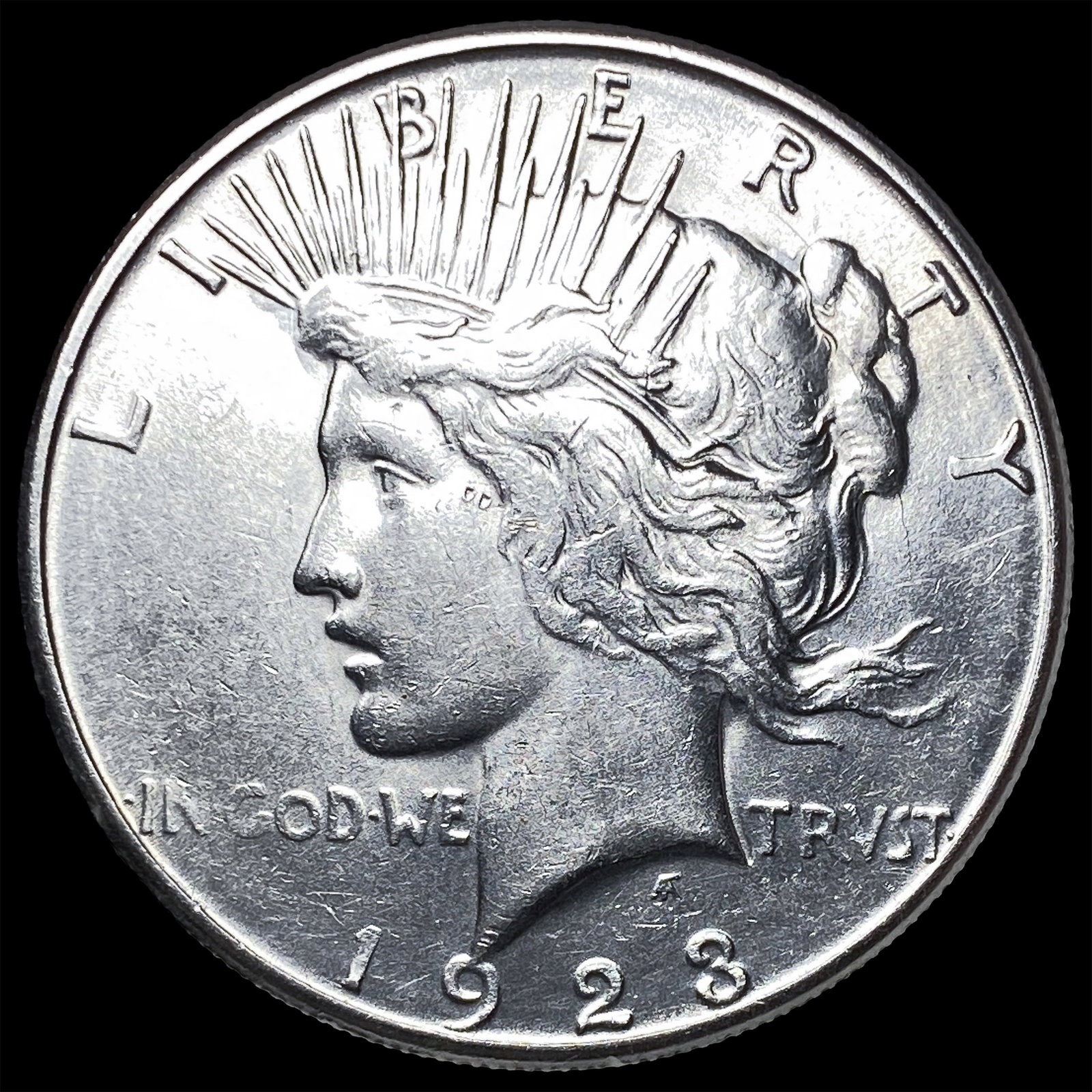 1923 Silver Peace Dollar UNCIRCULATED: 1923 Silver Peace Dollar UNCIRCULATED