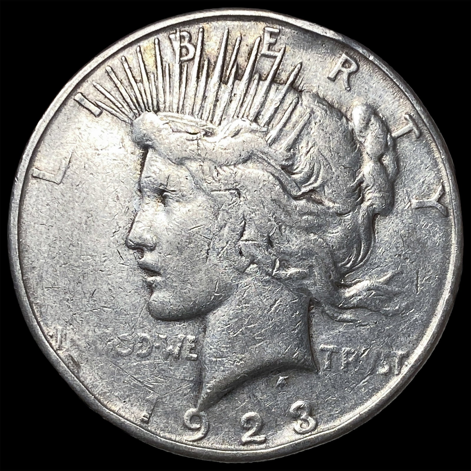 1923-S Silver Peace Dollar LIGHTLY CIRCULATED: 1923-S Silver Peace Dollar LIGHTLY CIRCULATED