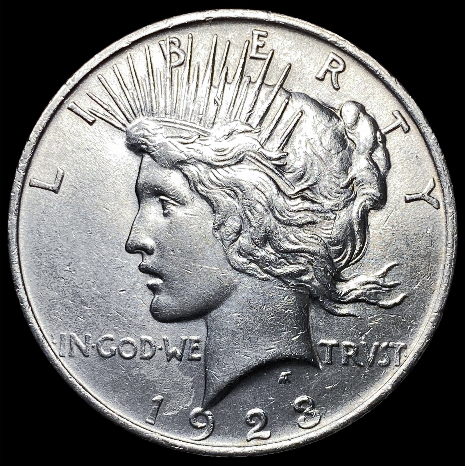 1923 Silver Peace Dollar UNCIRCULATED: 1923 Silver Peace Dollar UNCIRCULATED