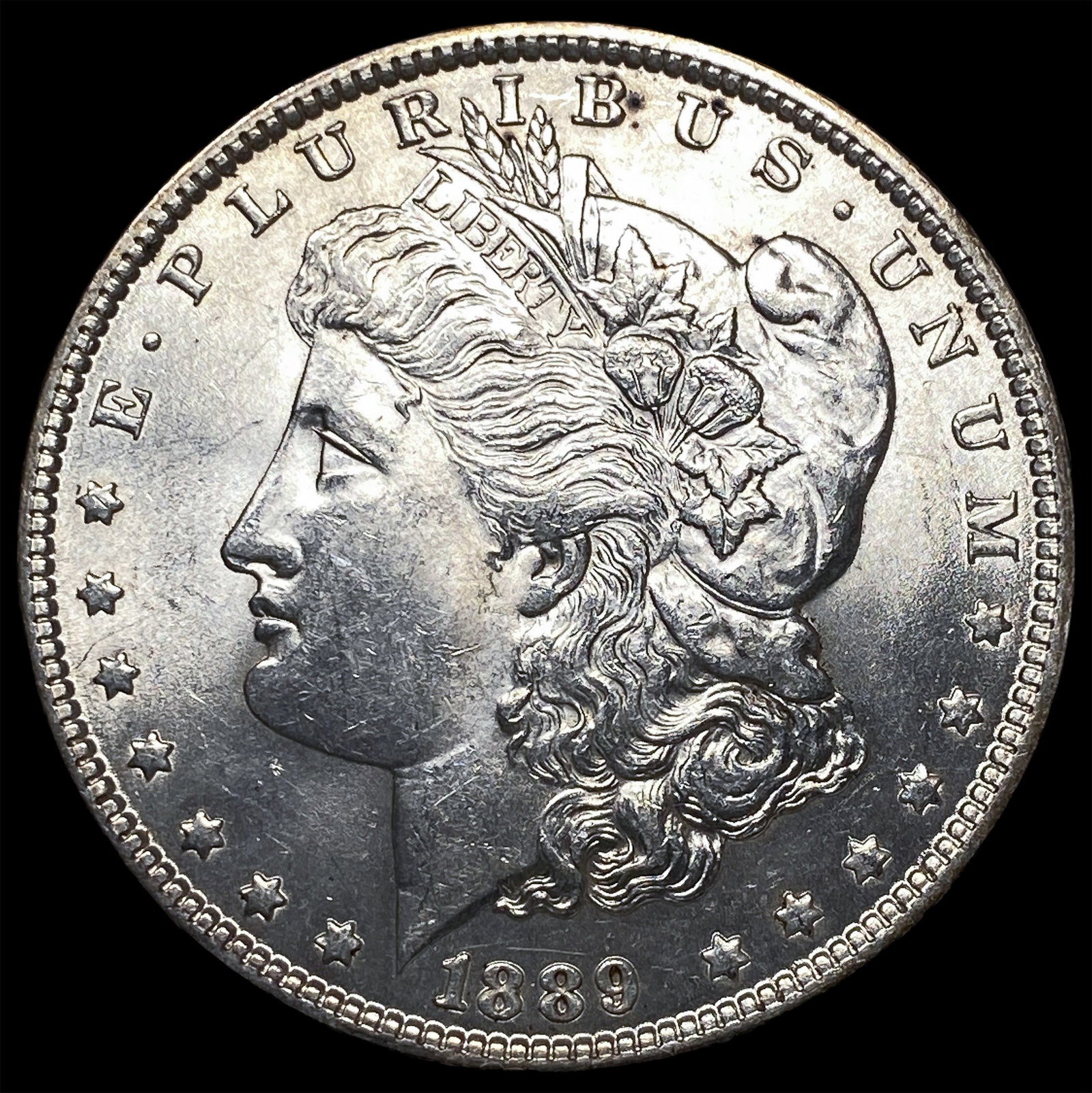 1889 Morgan Silver Dollar UNCIRCULATED: 1889 Morgan Silver Dollar UNCIRCULATED