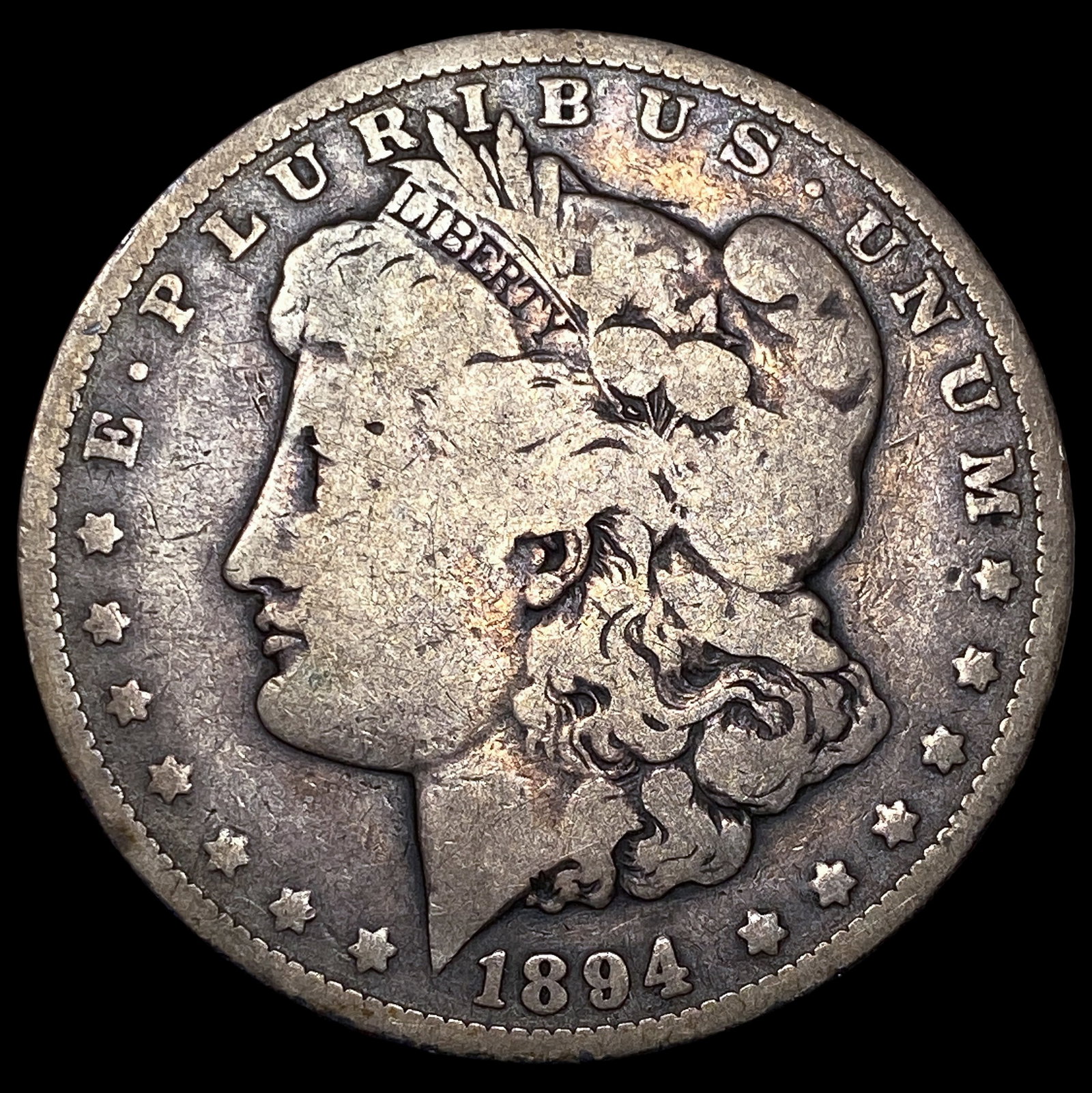 1894-O Silver Morgan Dollar LIGHTLY CIRCULATED: 1894-O Silver Morgan Dollar LIGHTLY CIRCULATED