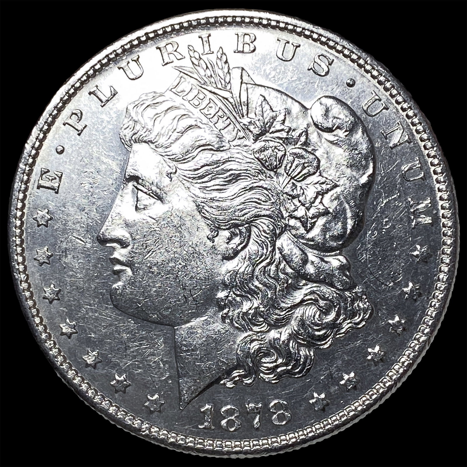 1878-S Silver Morgan Dollar UNCIRCULATED: 1878-S Silver Morgan Dollar UNCIRCULATED