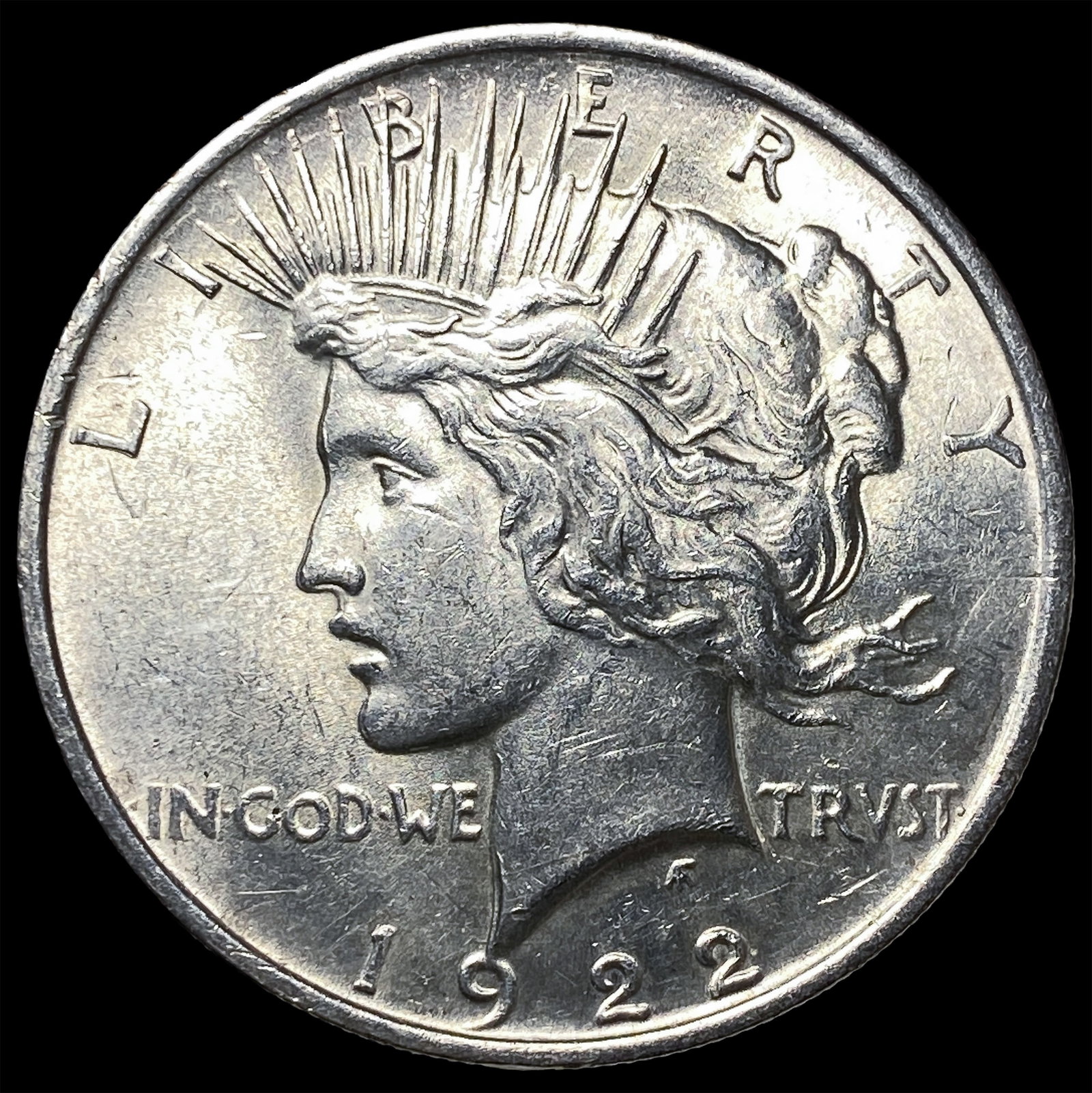 1922 Silver Peace Dollar UNCIRCULATED: 1922 Silver Peace Dollar UNCIRCULATED