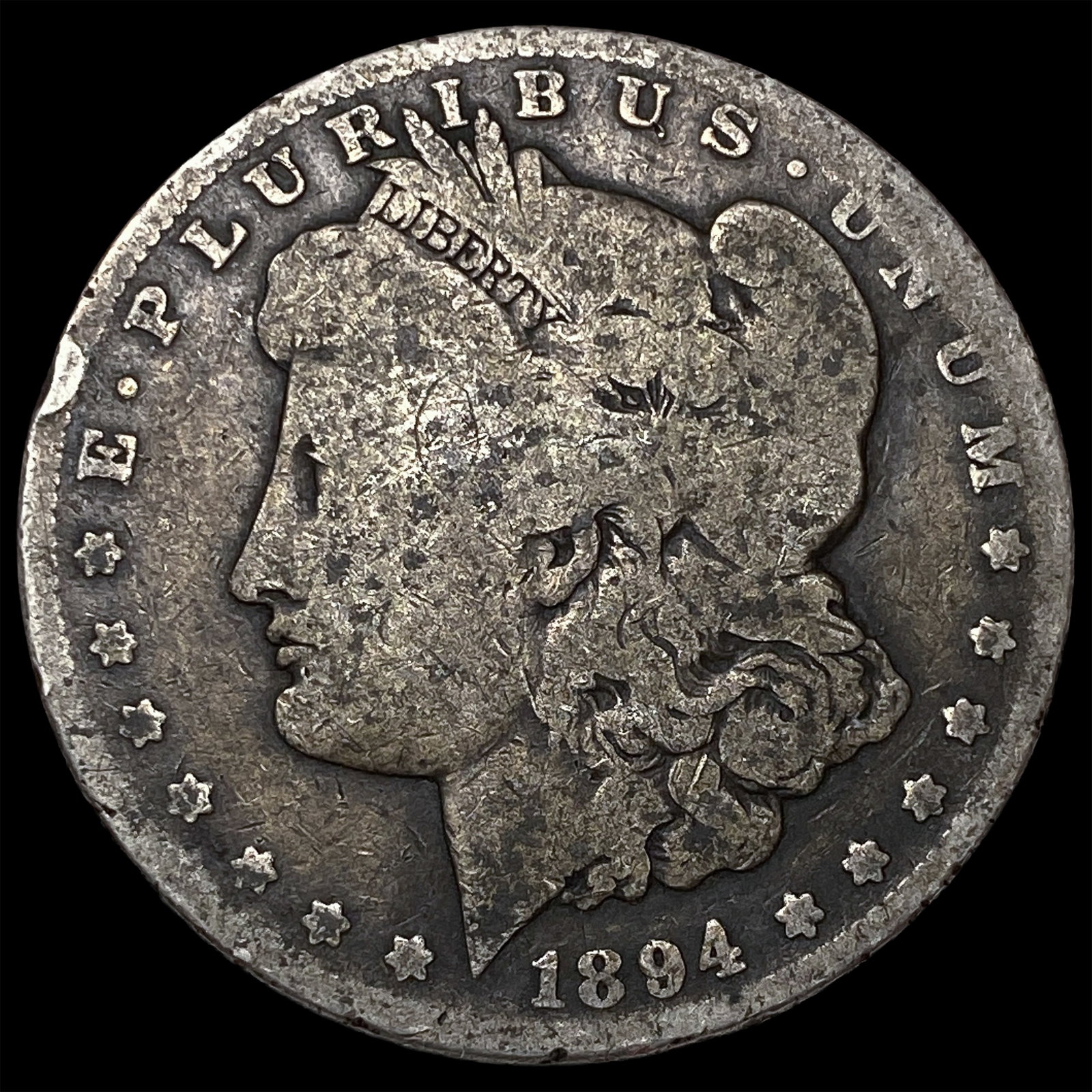 1894-O Silver Morgan Dollar NICELY CIRCULATED: 1894-O Silver Morgan Dollar NICELY CIRCULATED