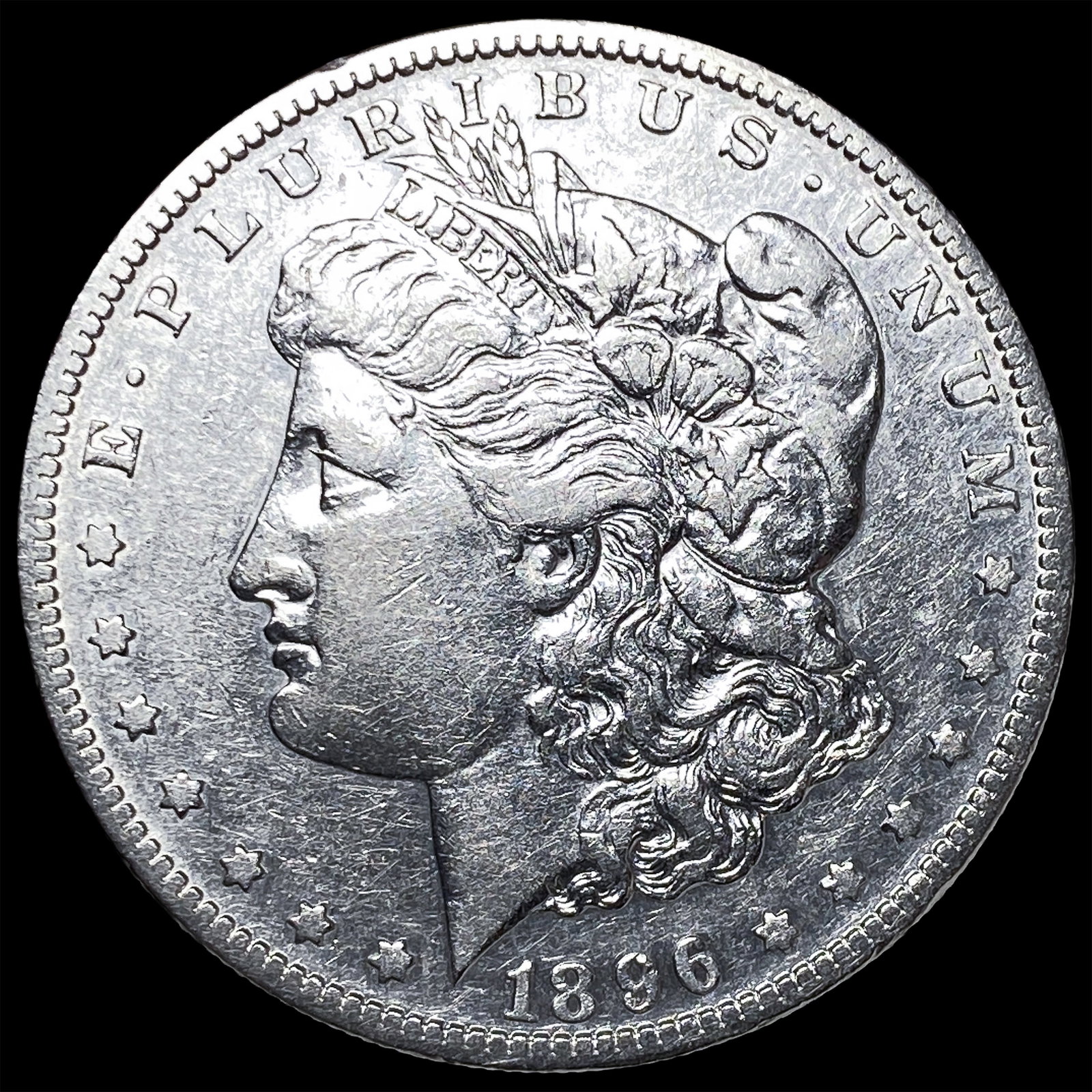1896-S Silver Morgan Dollar CLOSELY UNCIRCULATED: 1896-S Silver Morgan Dollar CLOSELY UNCIRCULATED