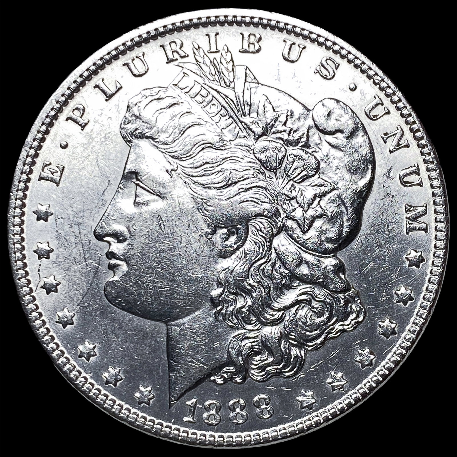 1888 Morgan Silver Dollar UNCIRCULATED: 1888 Morgan Silver Dollar UNCIRCULATED