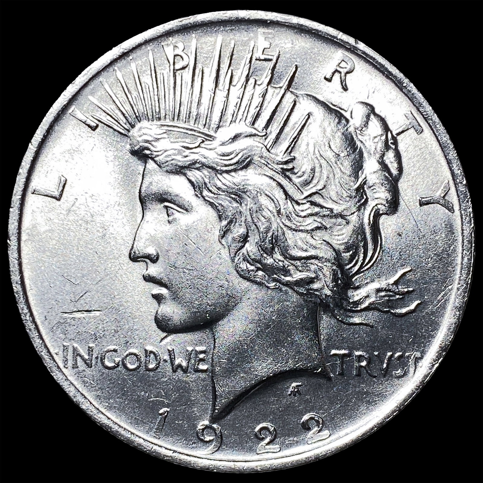 1922 Silver Peace Dollar GEM BU: 1922 Silver Peace Dollar GEM BU