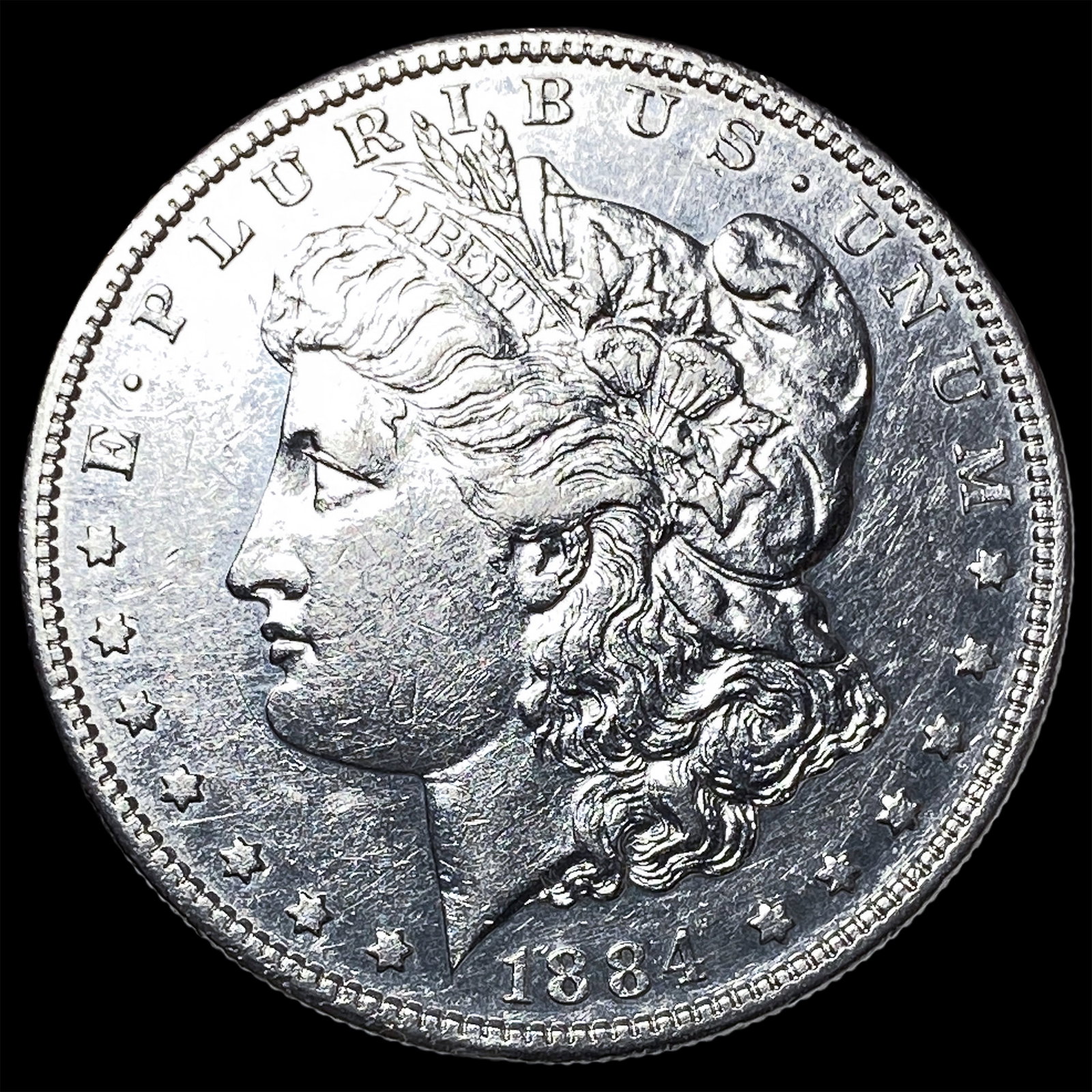 1884-S Silver Morgan Dollar UNCIRCULATED: 1884-S Silver Morgan Dollar UNCIRCULATED